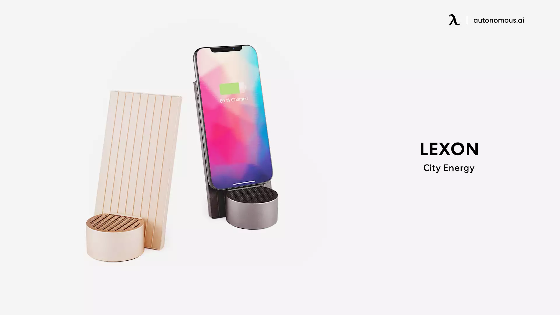 City Energy by Lexon charging stand for your phone