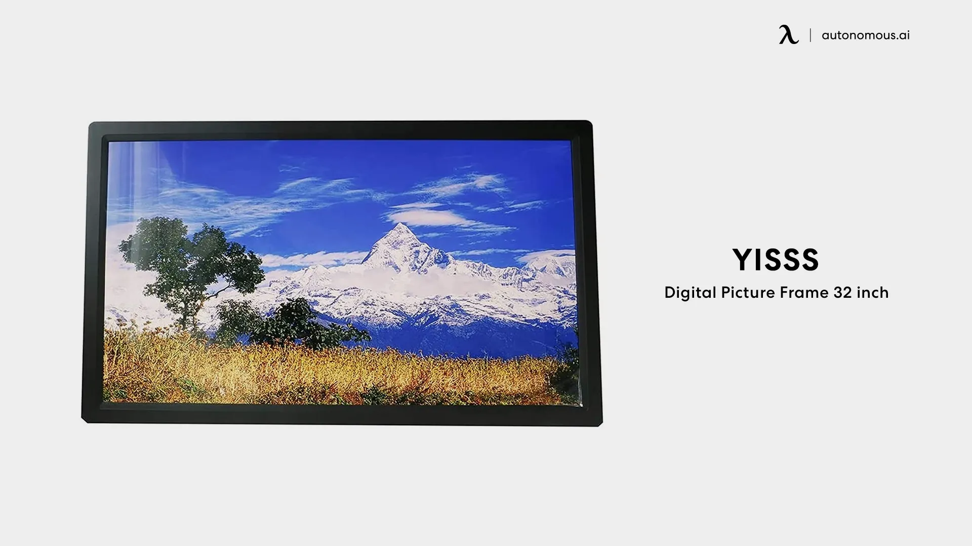 Yisss 32-inch digital picture frame