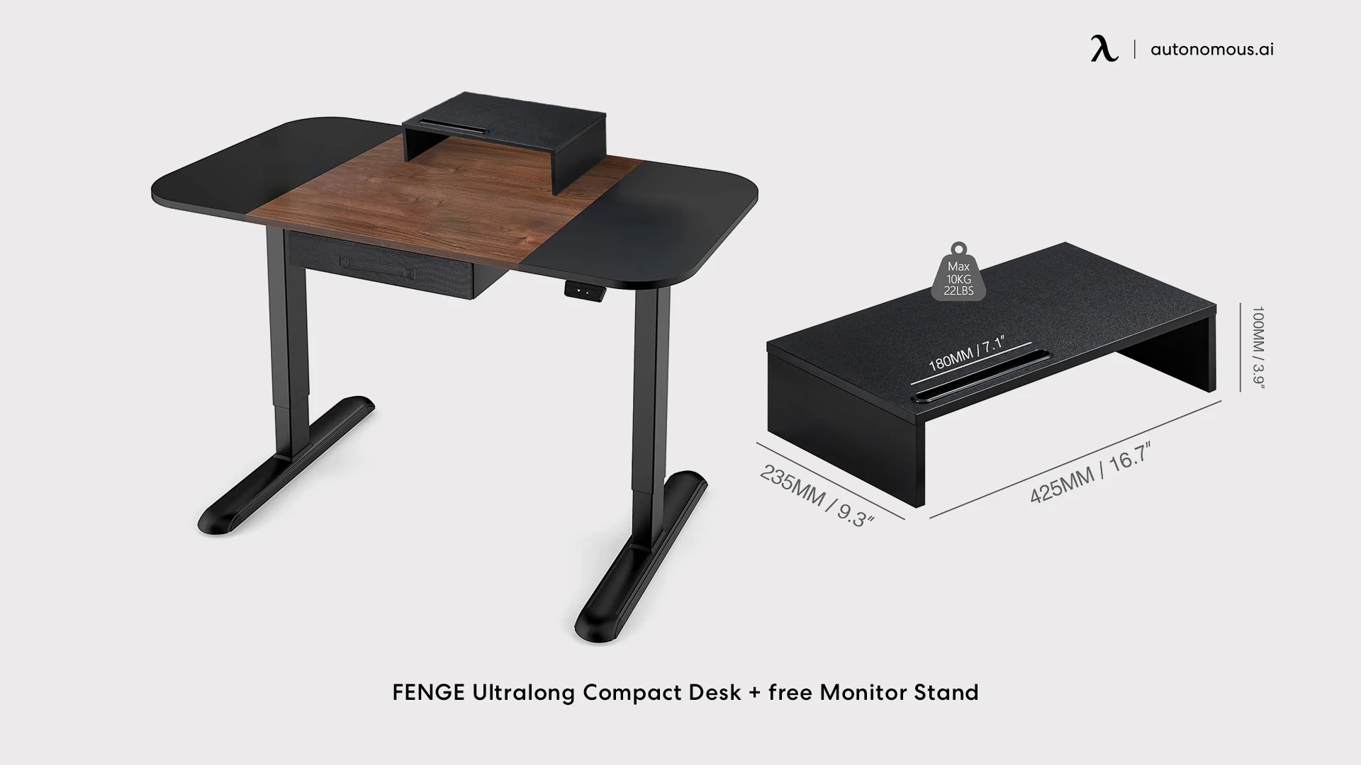 FENGE Ultralong Compact Desk