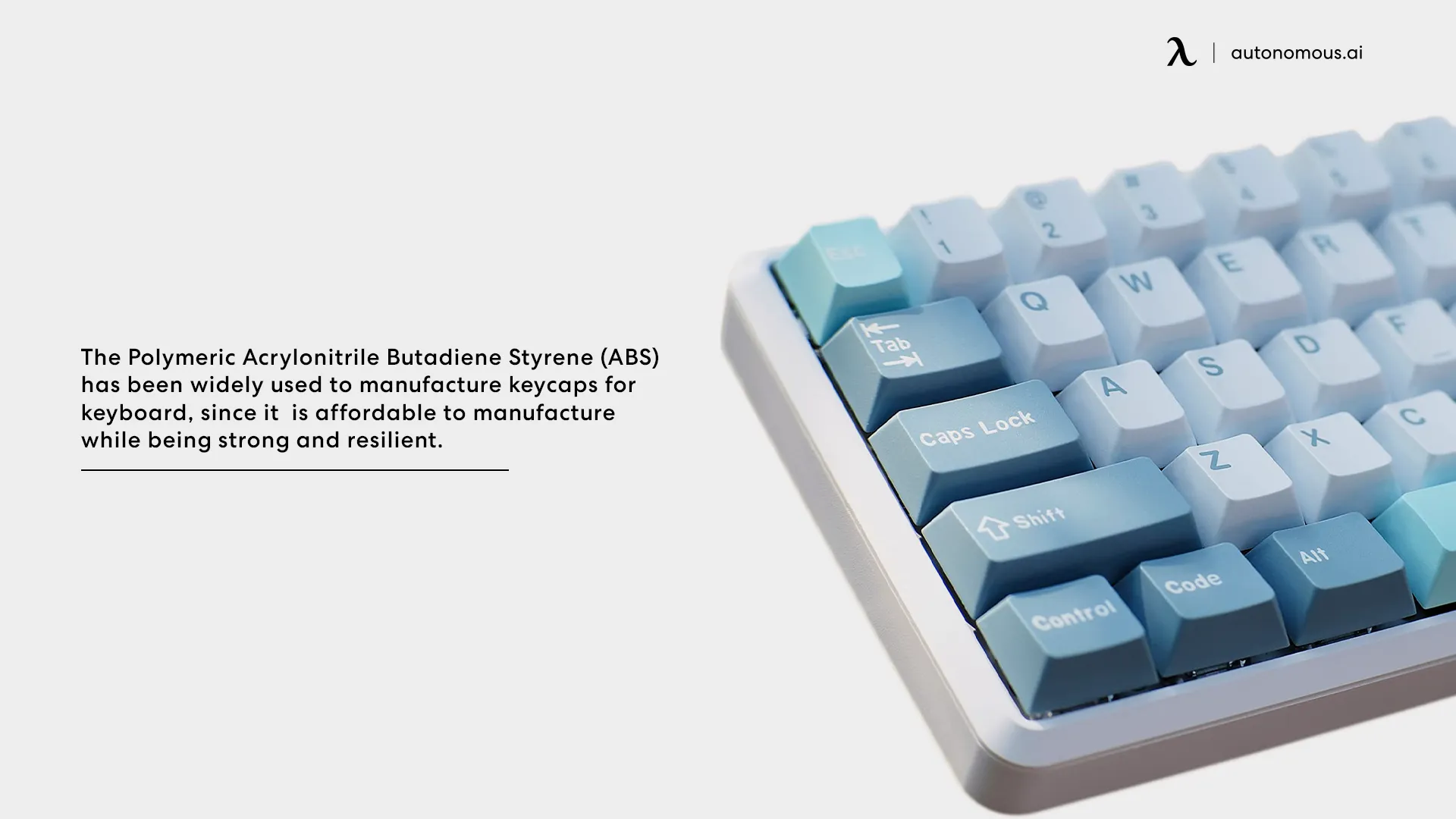 What Are ABS Keycaps?