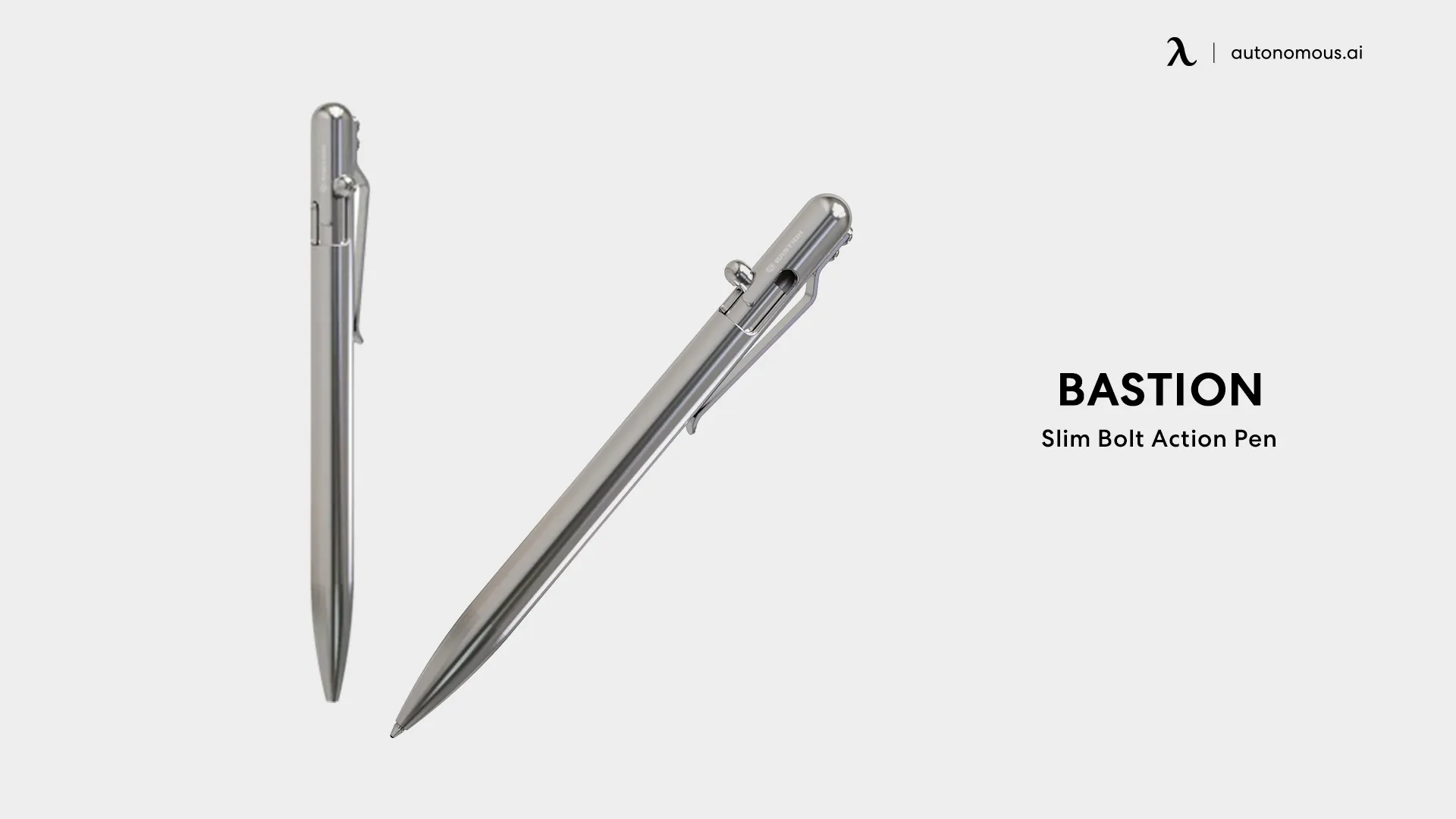 Bastion Slim Bolt Action pen for office
