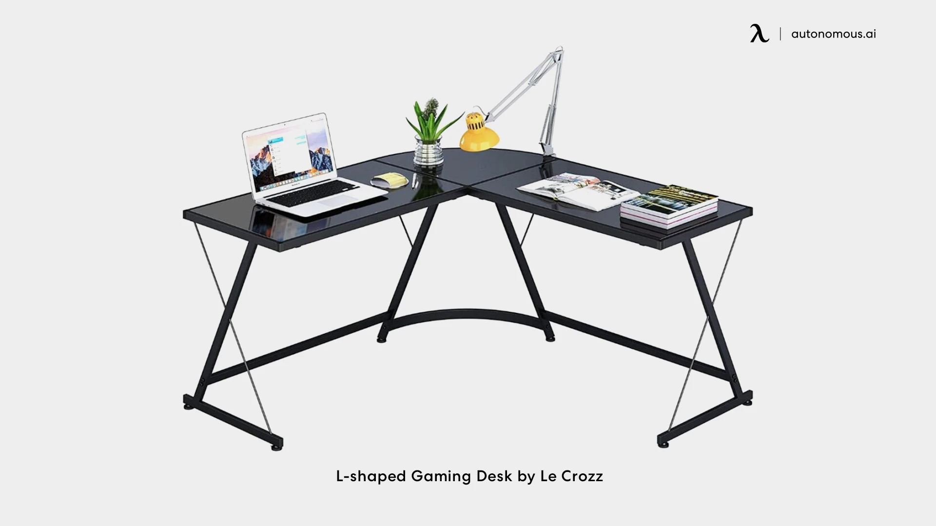 L-shaped Gaming Desk by Le Crozz