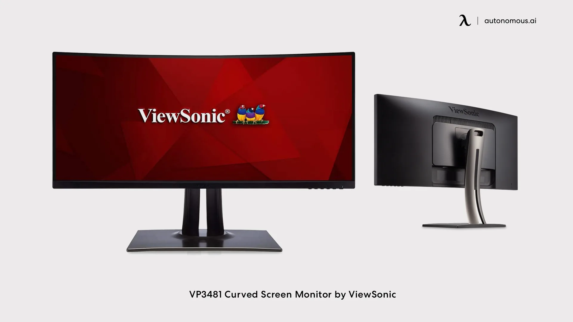 VP3481 Curved Screen Monitor by ViewSonic