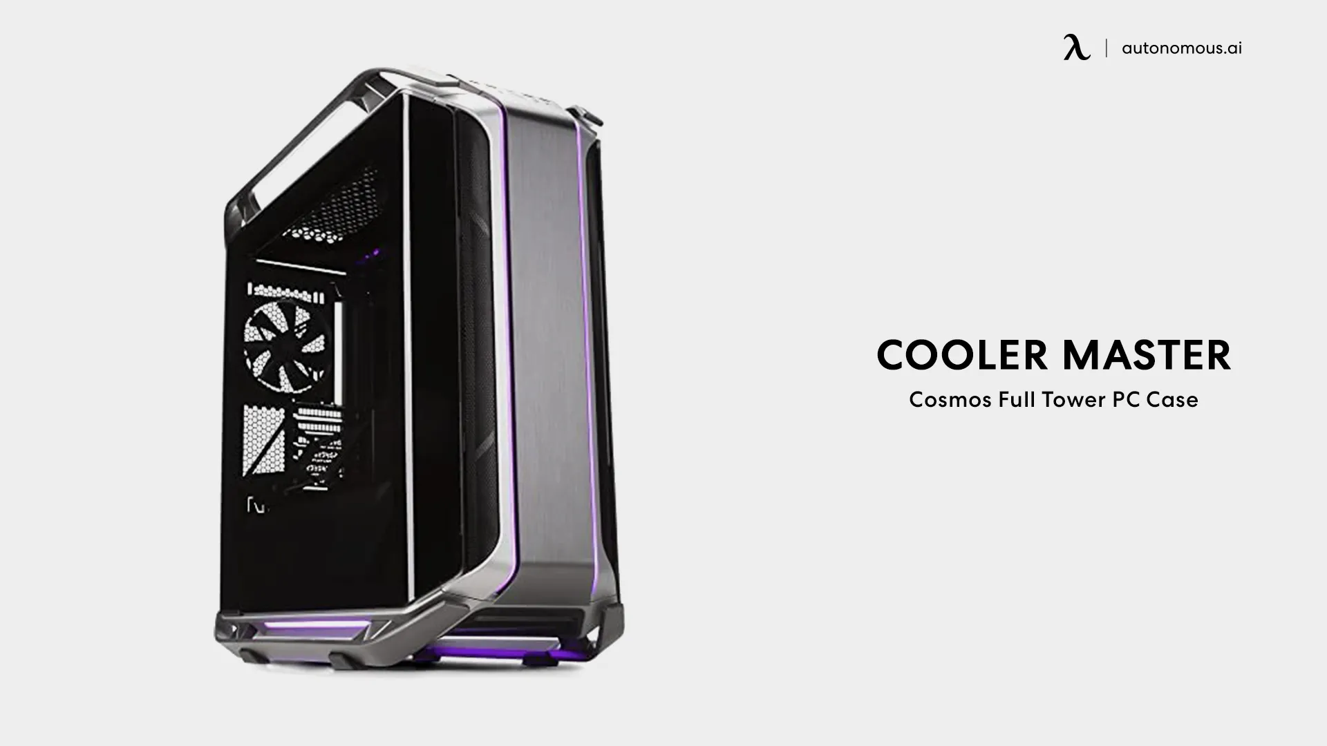 Cooler Master Cosmos desk pc case
