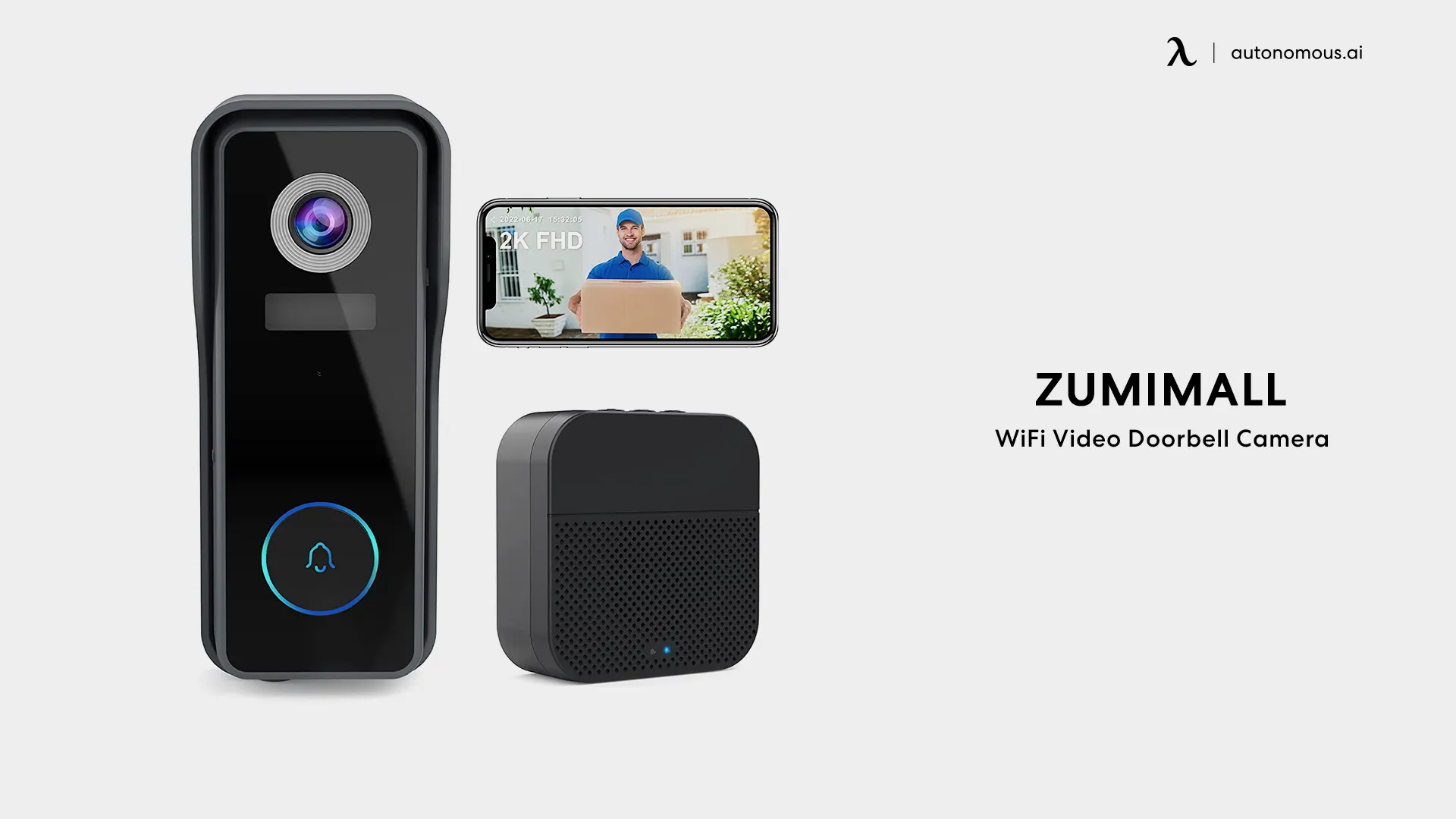 ZUMIMALL WiFi Video Doorbell Camera