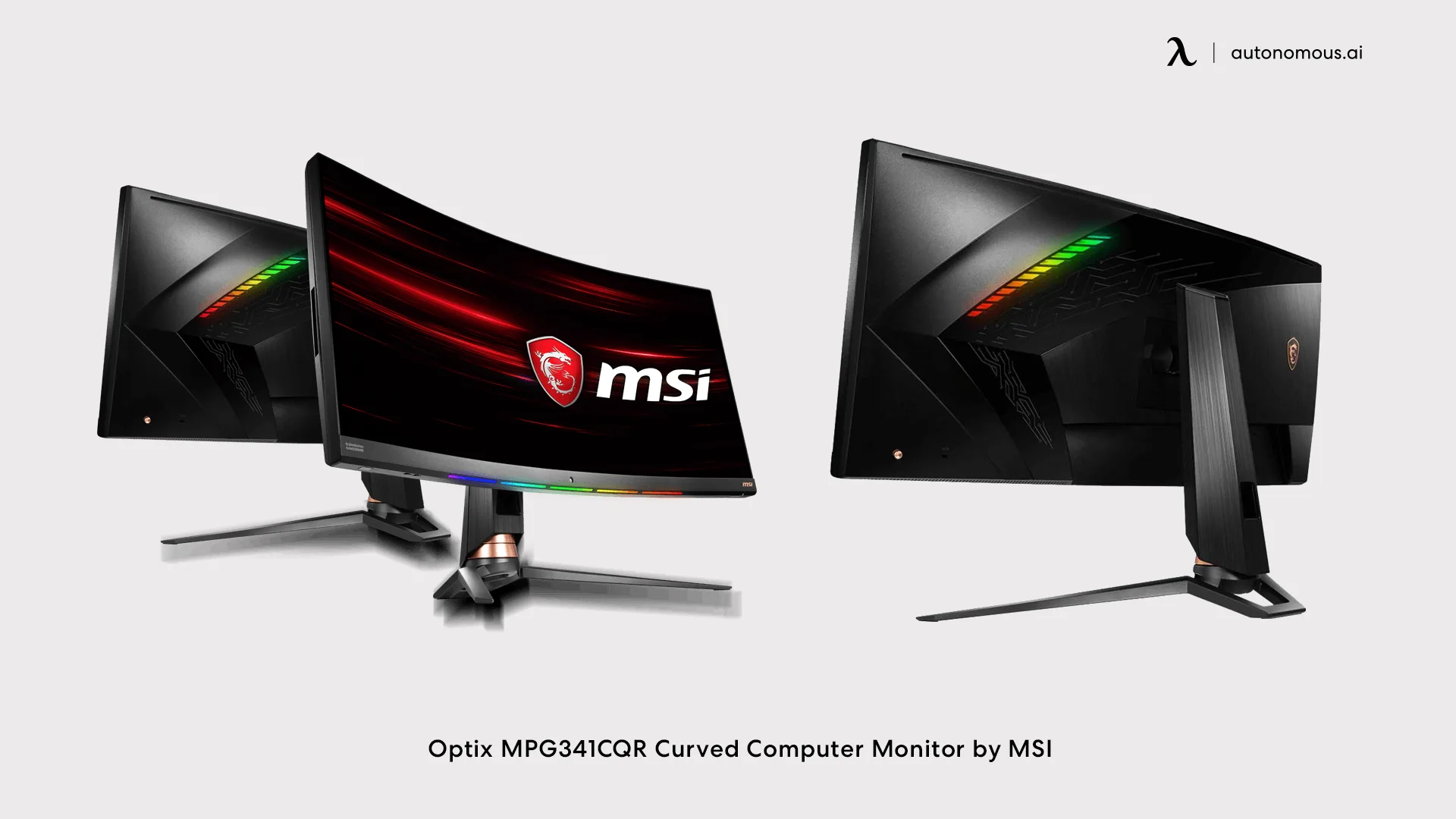 Optix MPG341CQR Curved Computer Monitor by MSI