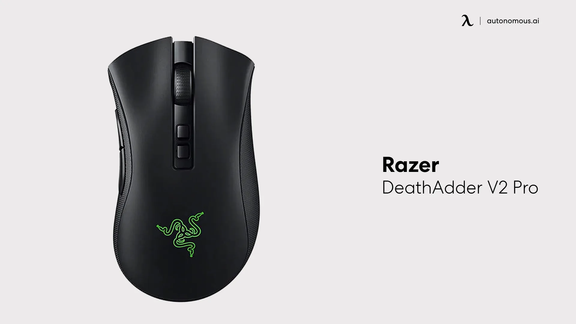 Razer DeathAdder V2 Pro wireless gaming mouse