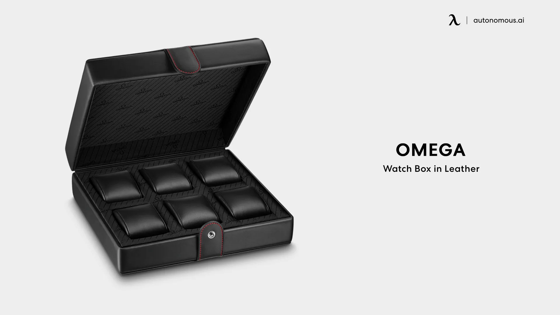 Omega's Watch Box in Leather