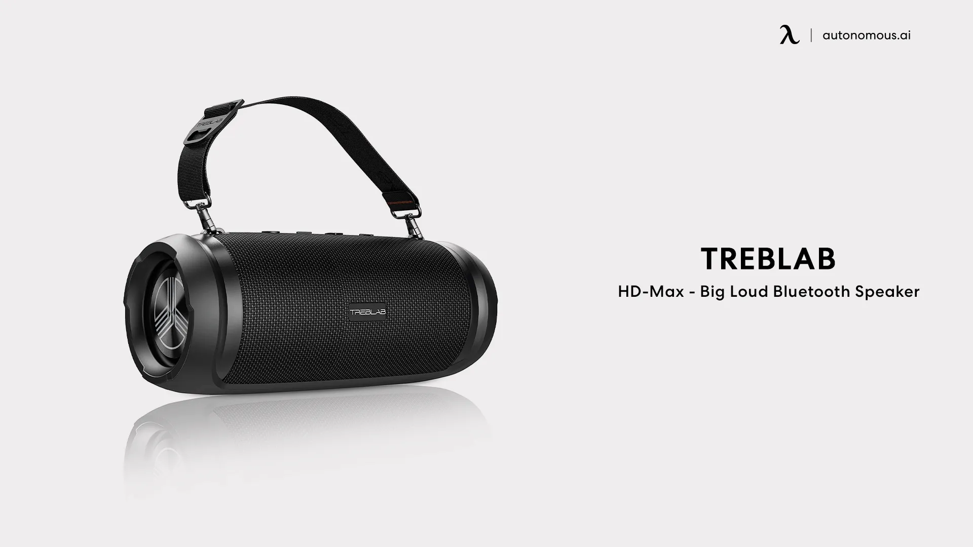 TREBLAB HD-Max - Big Loud Bluetooth Speaker