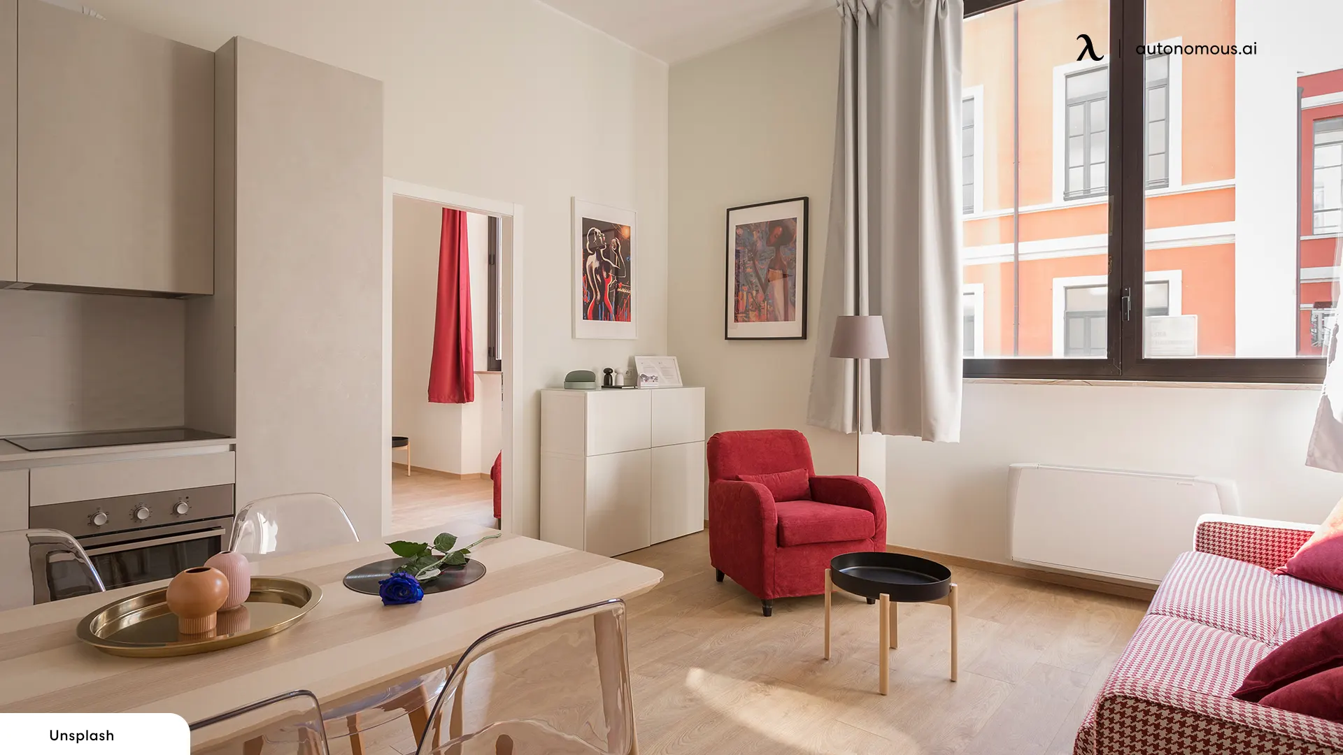 Simple Cozy Small Studio Apartment Design Tips