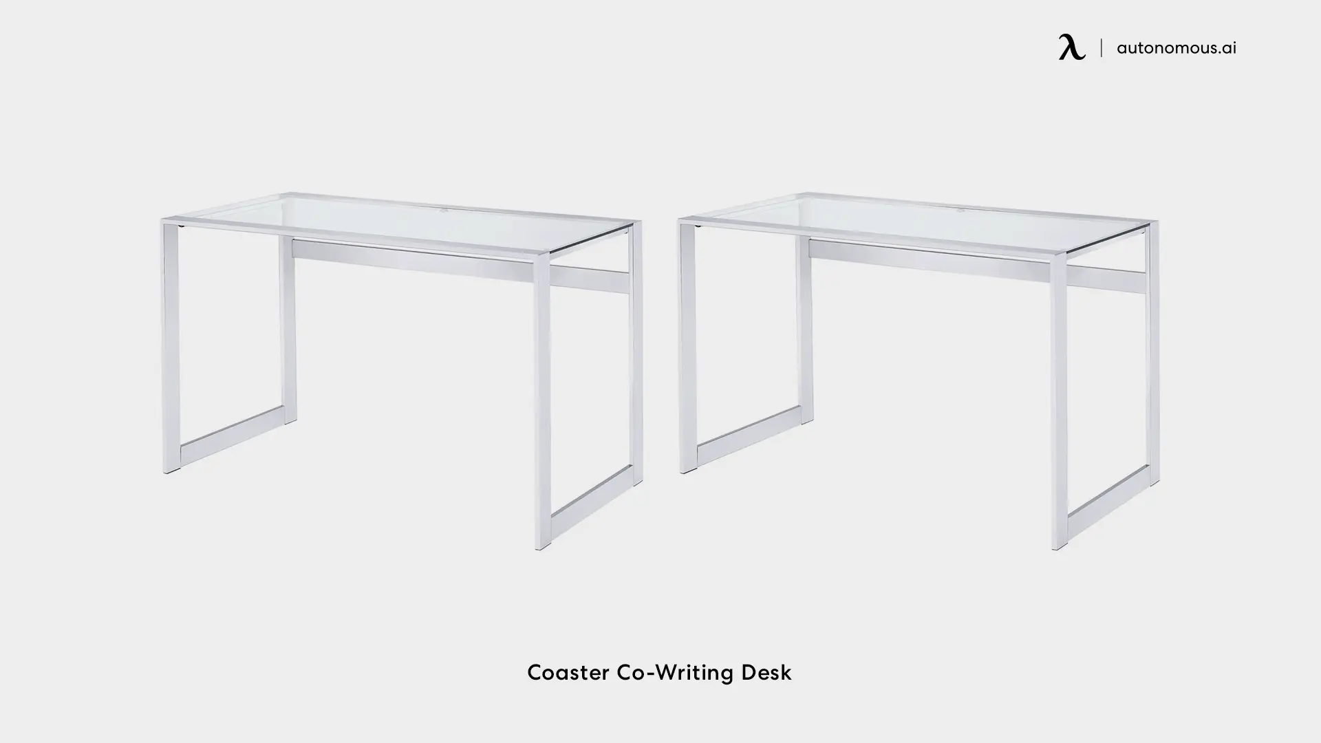 Coaster Co-Writing Desk