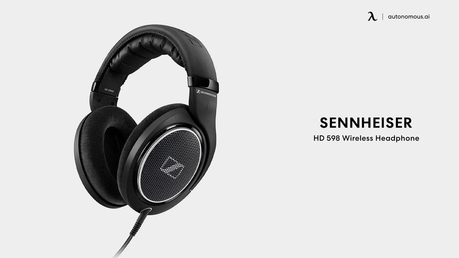 Sennheiser HD 598 noise canceling headphones
