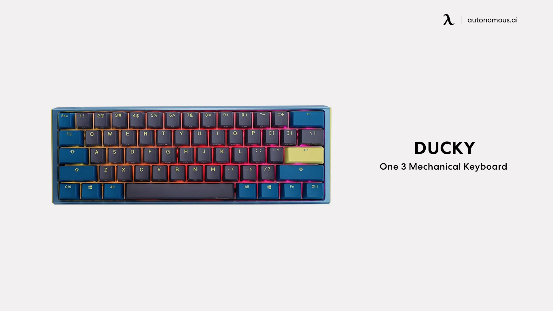 Ducky One 3 Mechanical RGB Gaming Keyboard