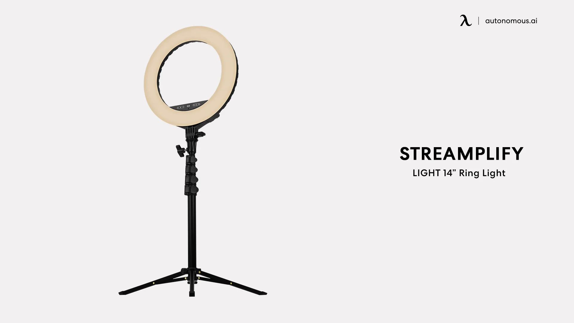 Streamplify LIGHT 14” Ring Light - gaming computer accessories