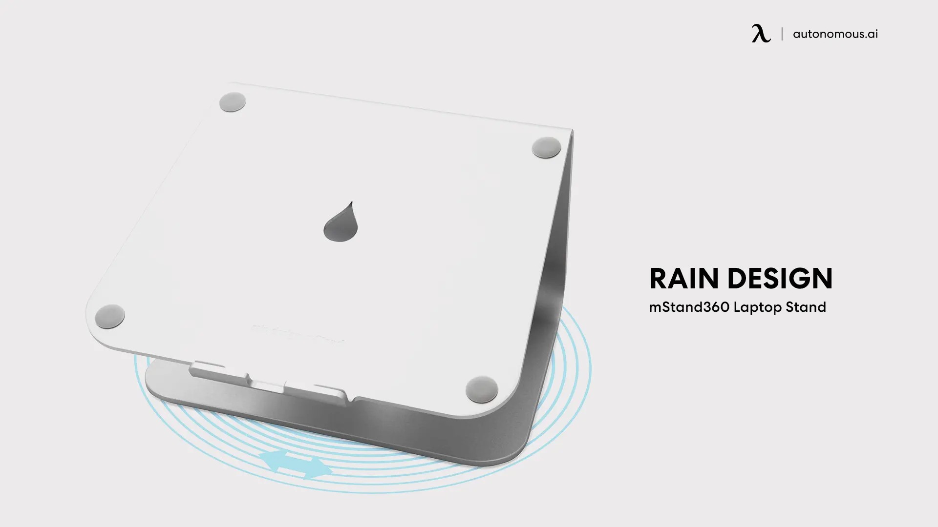 Rain Design's 360° mStand - best vertical laptop stand