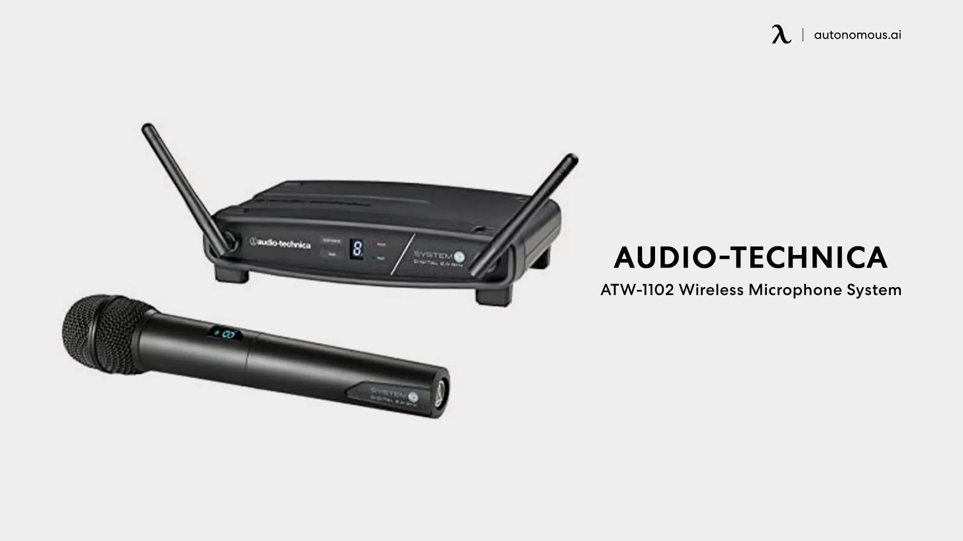 ATW-1102 Wireless Microphone System by Audio-Technica