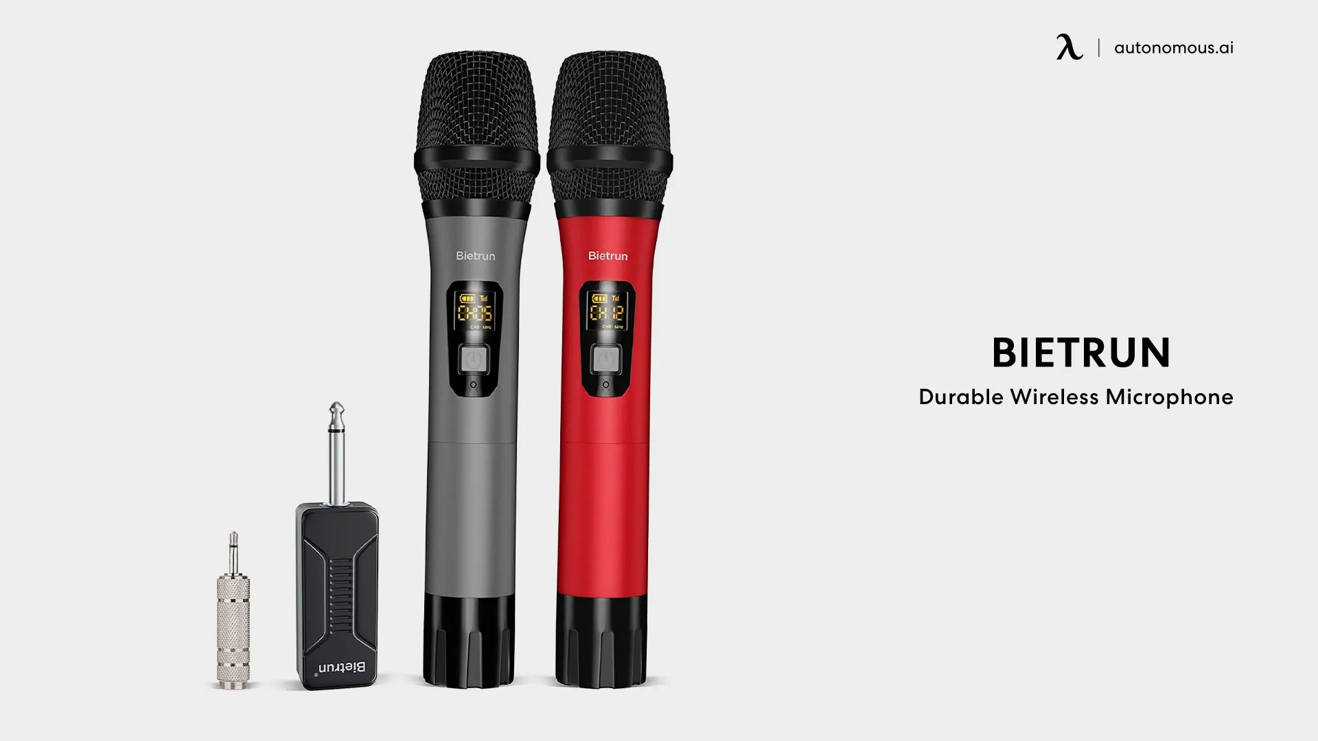 Durable Wireless Microphone by Bietrun