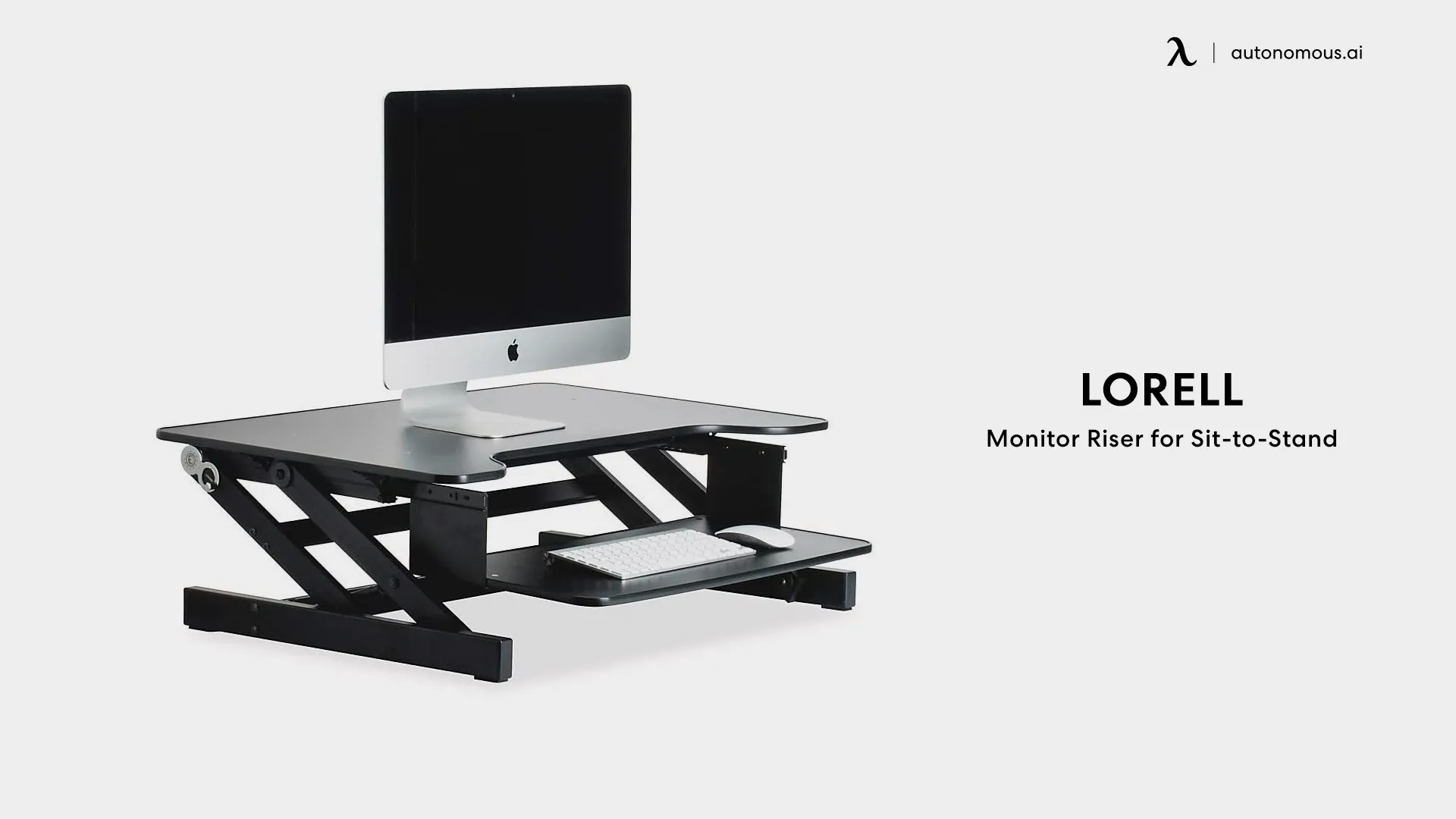 Lorell Monitor Riser for Sit-to-Stand