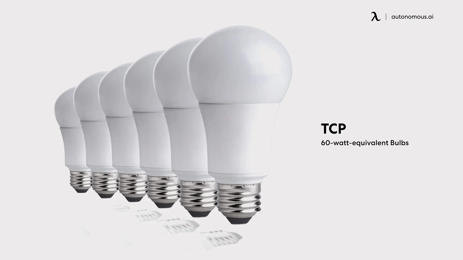 TCP 60-watt-equivalent Bulbs