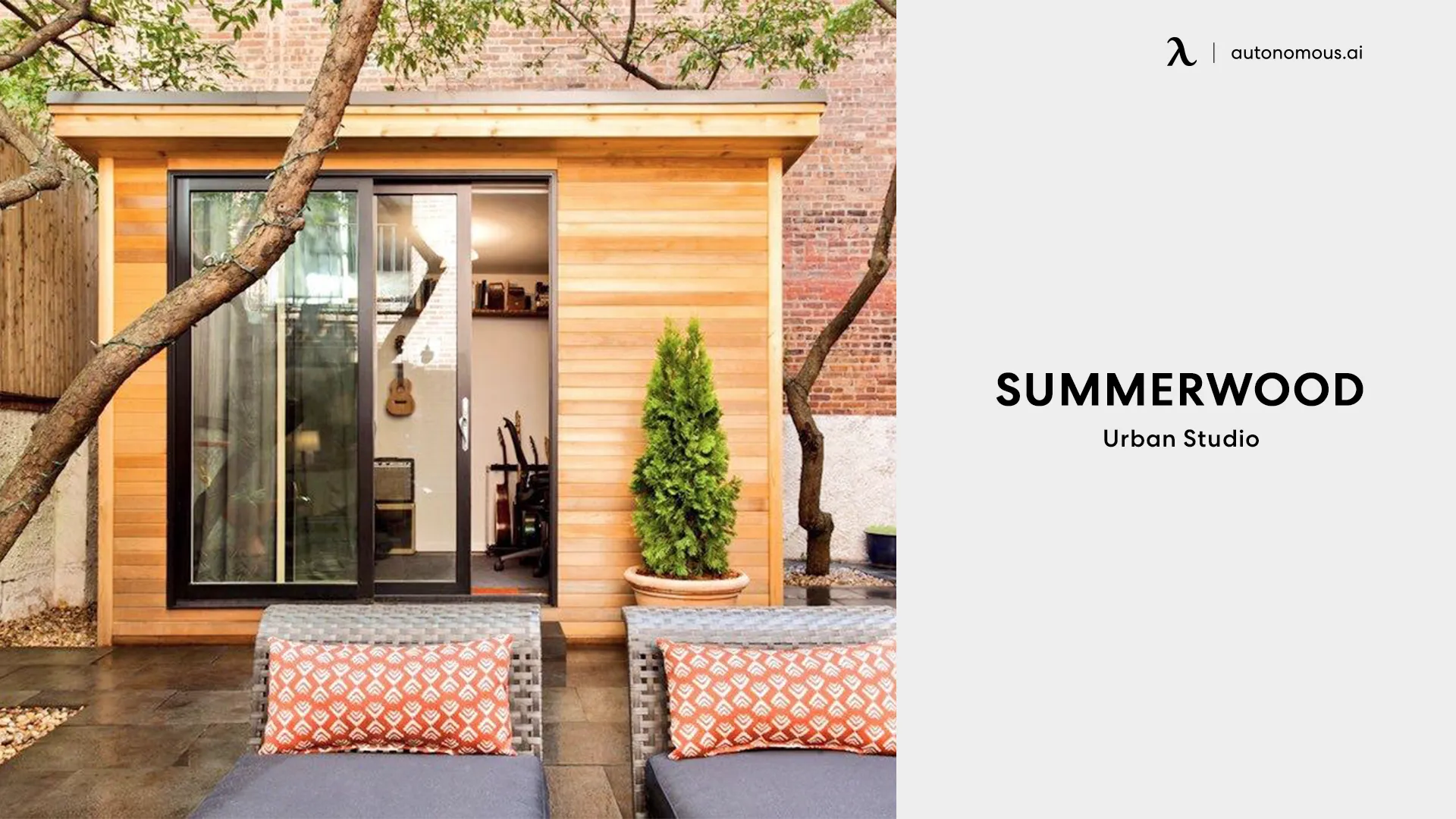 Summerwood’s Urban Studio tiny house kit