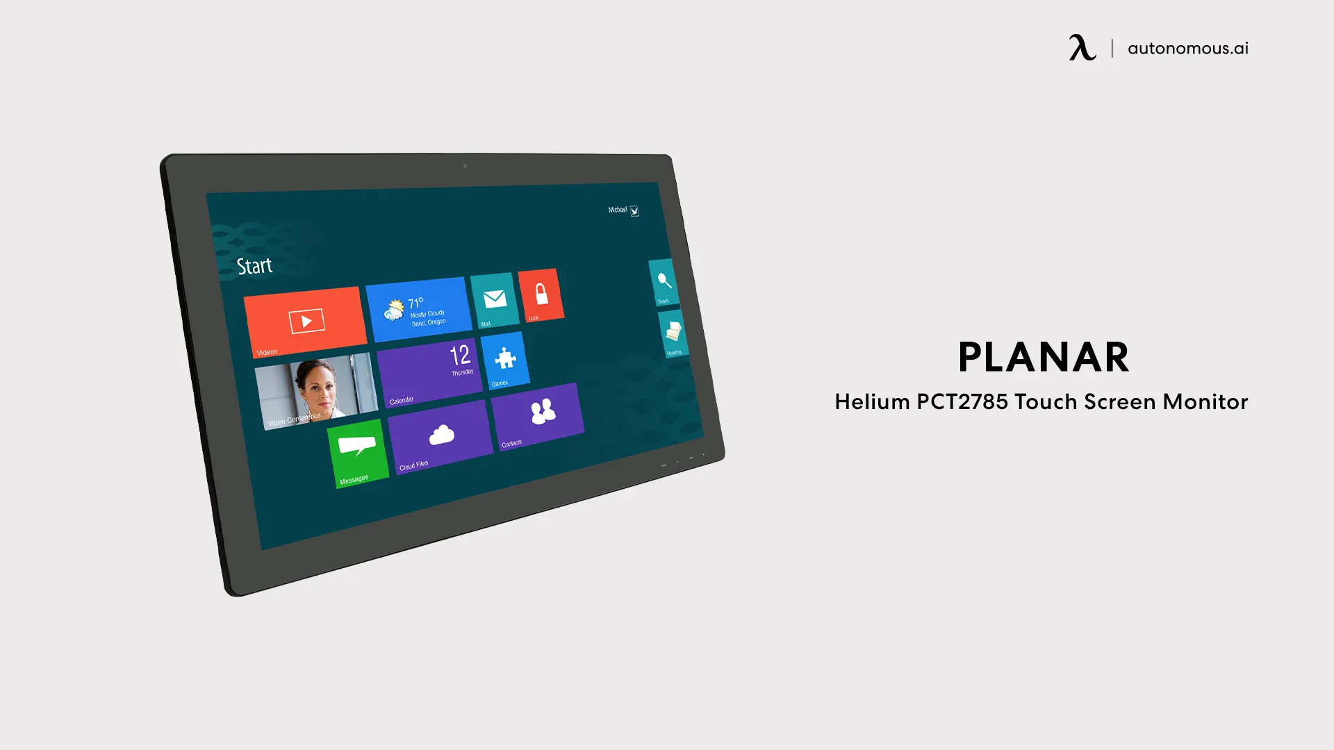 Planar Helium PCT2785 Large Touch Screen Monitor