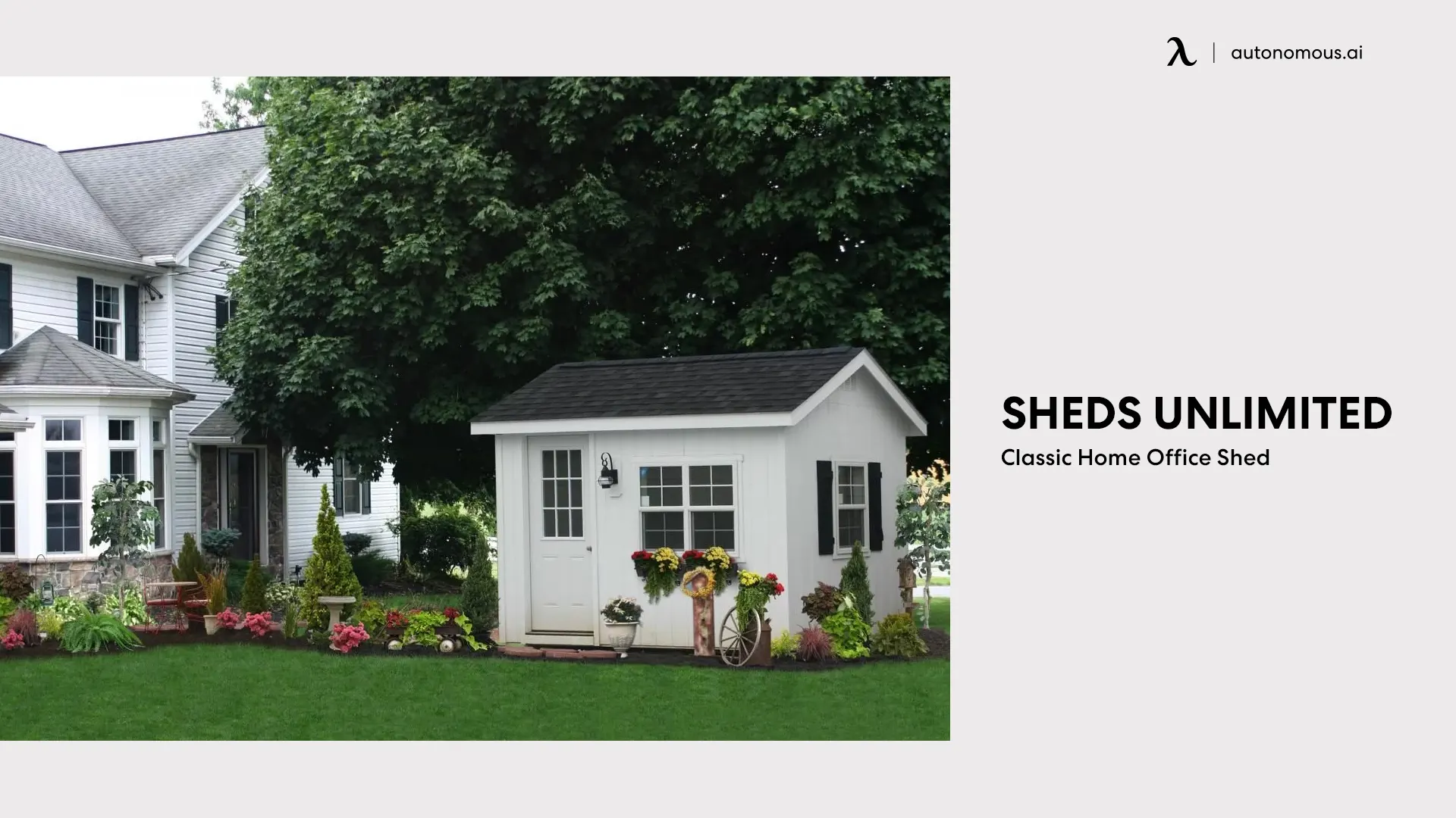 Sheds Unlimited Classic Home Office Shed