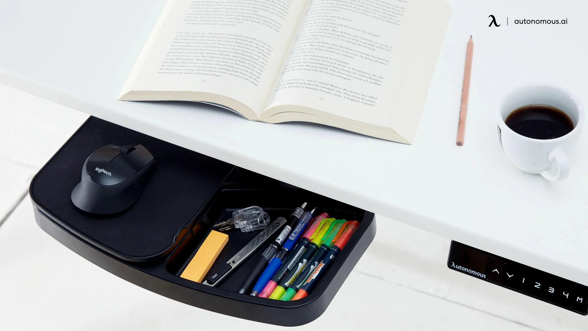 Keep Small Office Items in Drawer Dividers