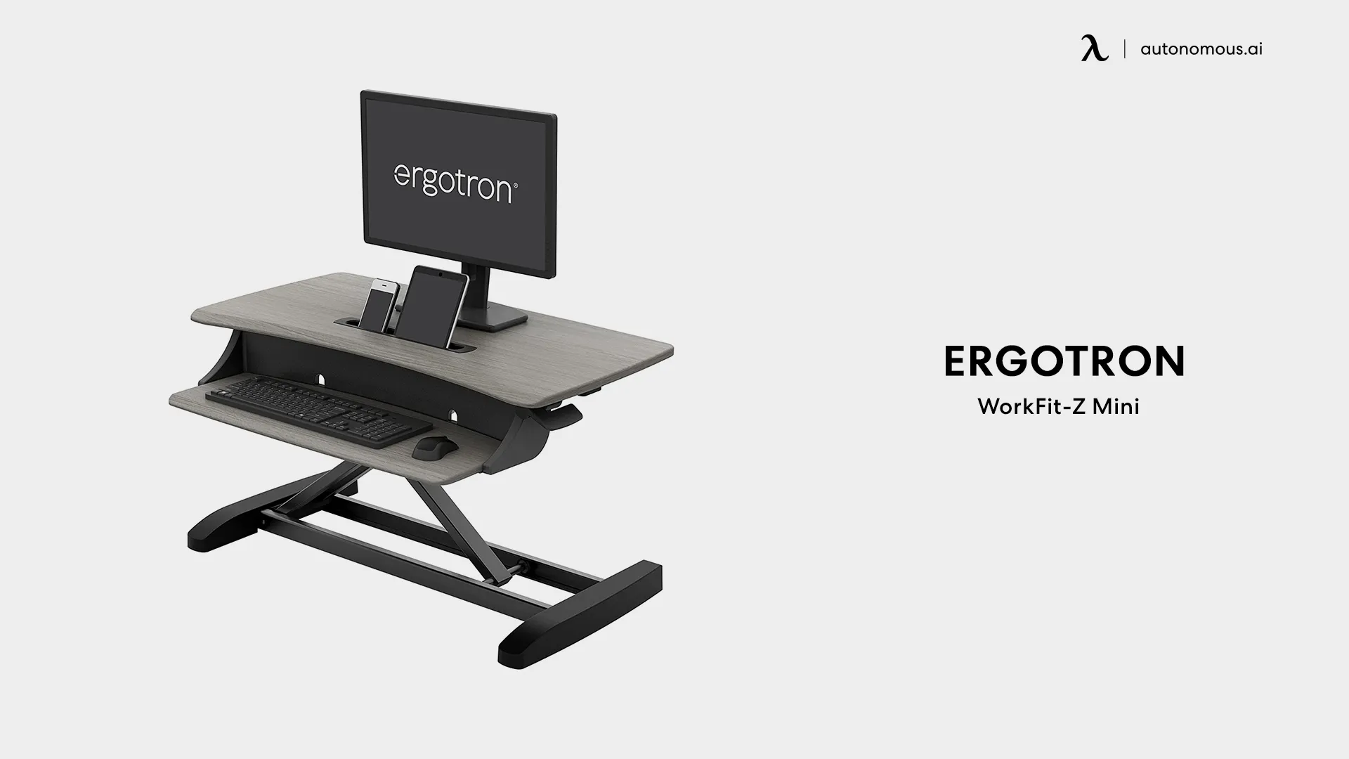 WorkFit-Z Mini by Ergotron portable standing desk converter