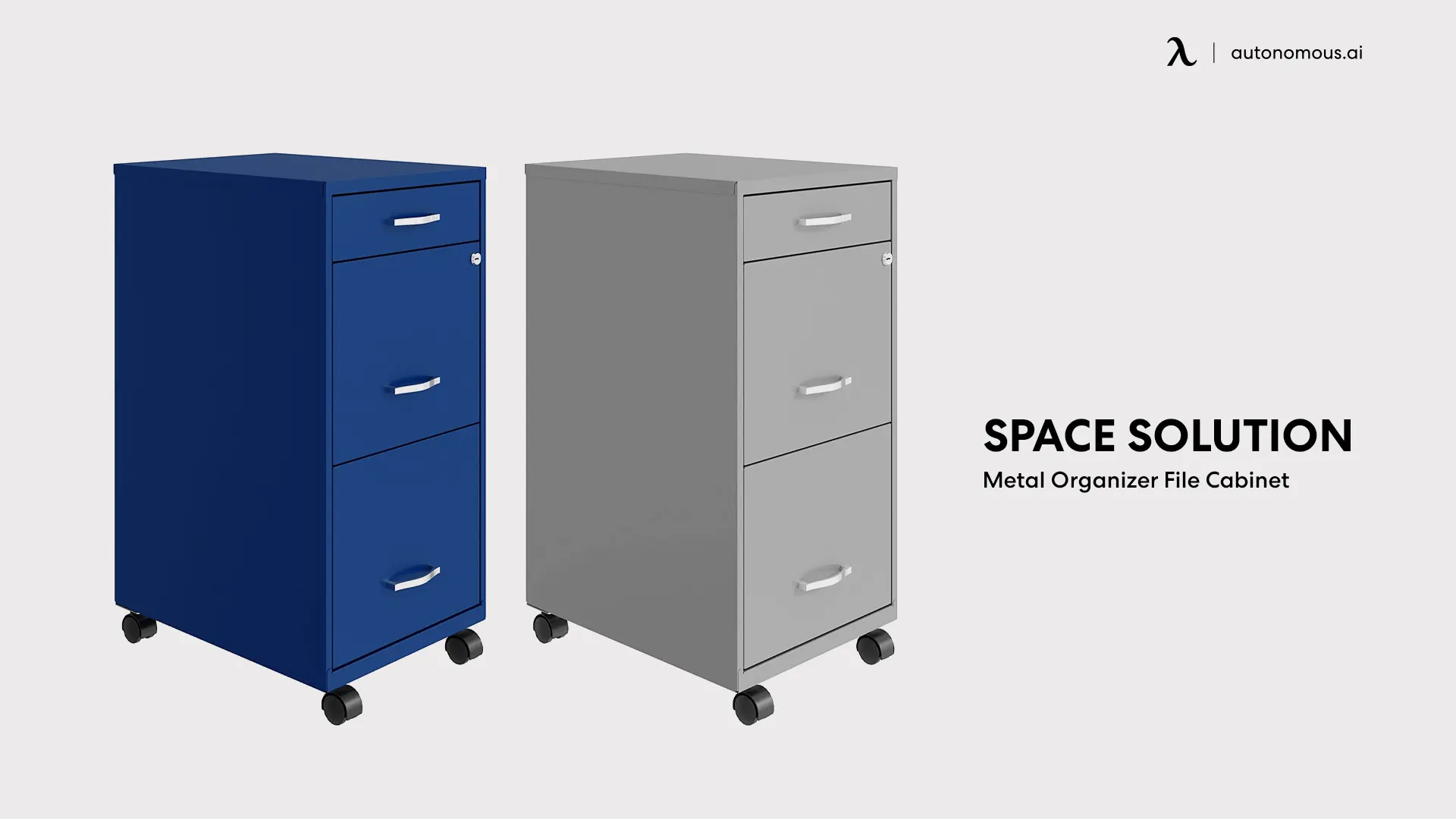 Space Solution Metal Organizer File Cabinet