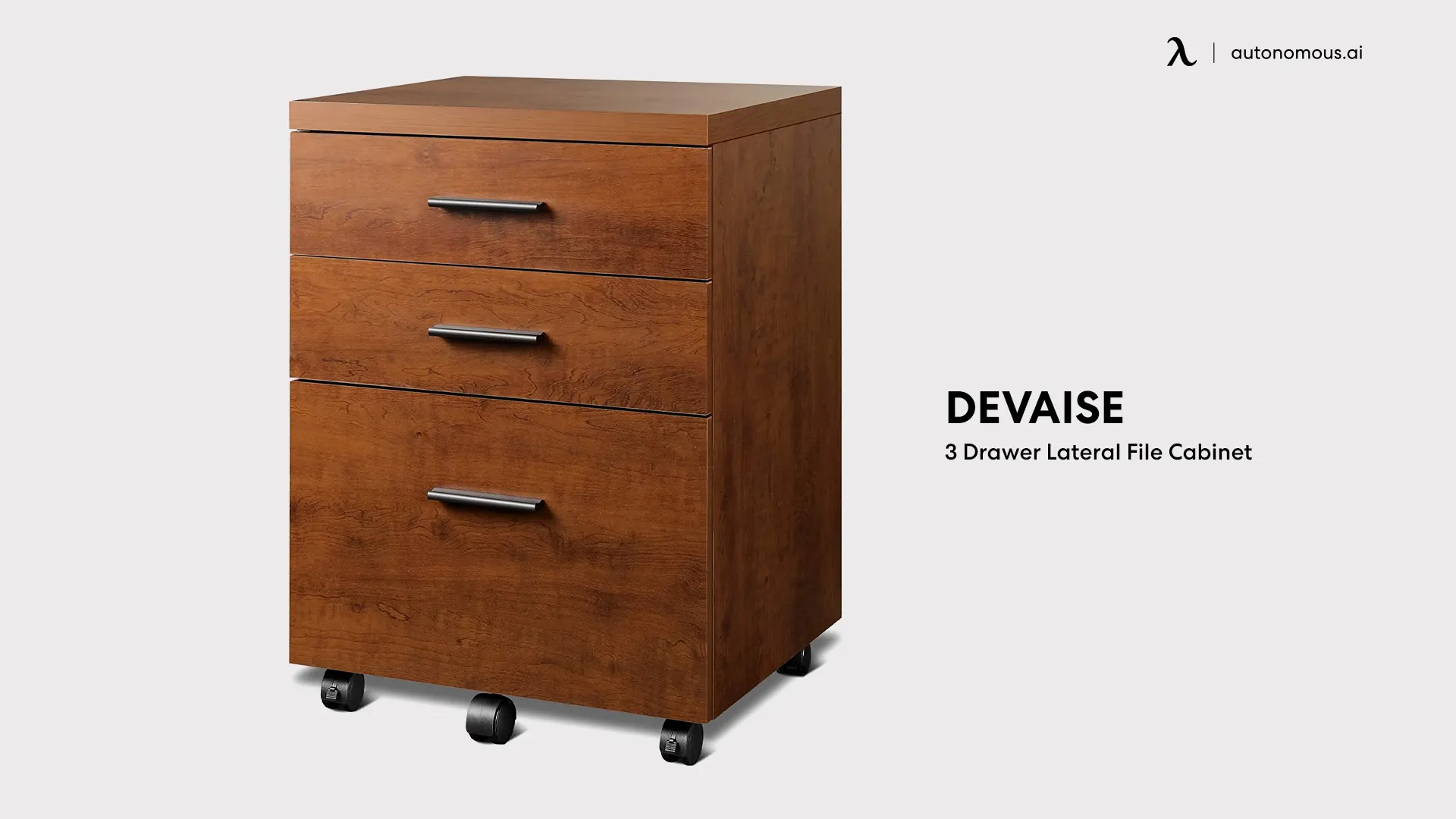 Devaise 3-Drawer Lateral File Cabinet