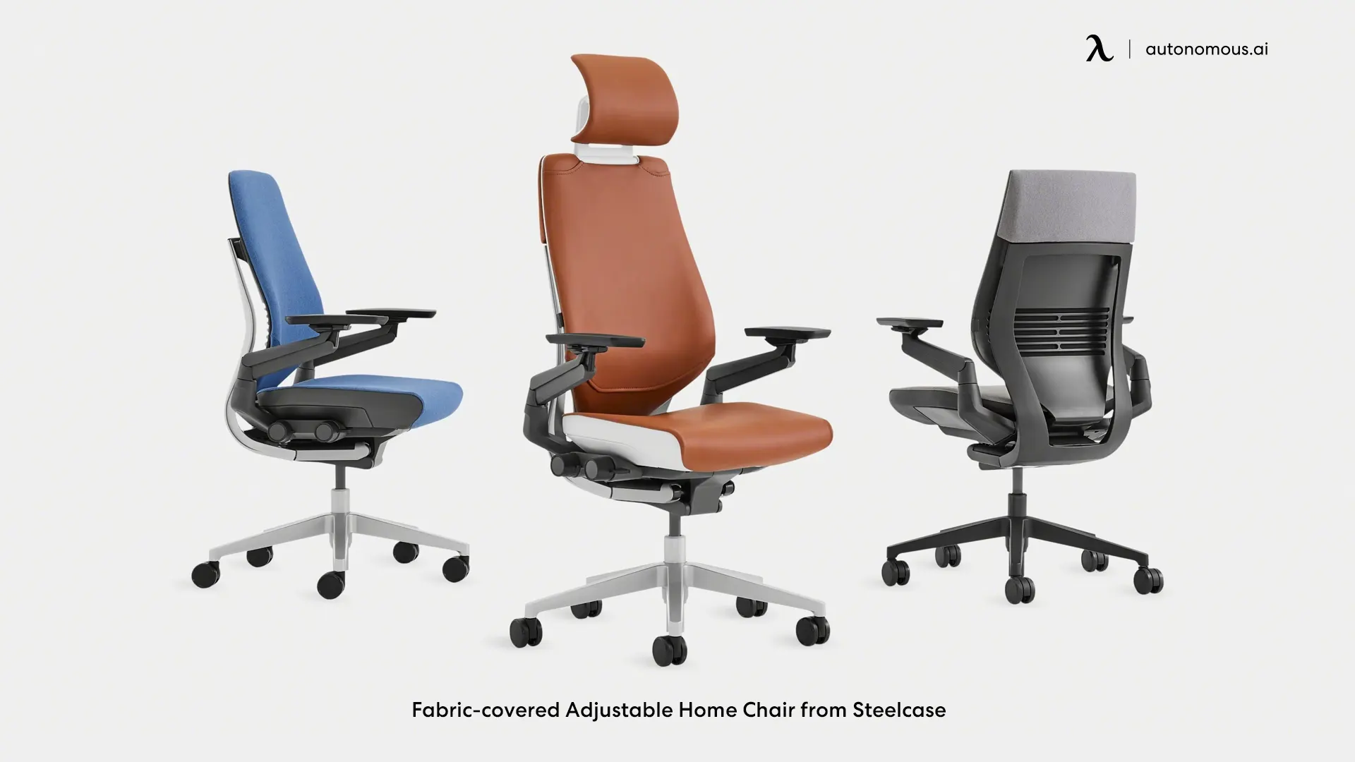 Fabric-covered Adjustable Home Chair from Steelcase