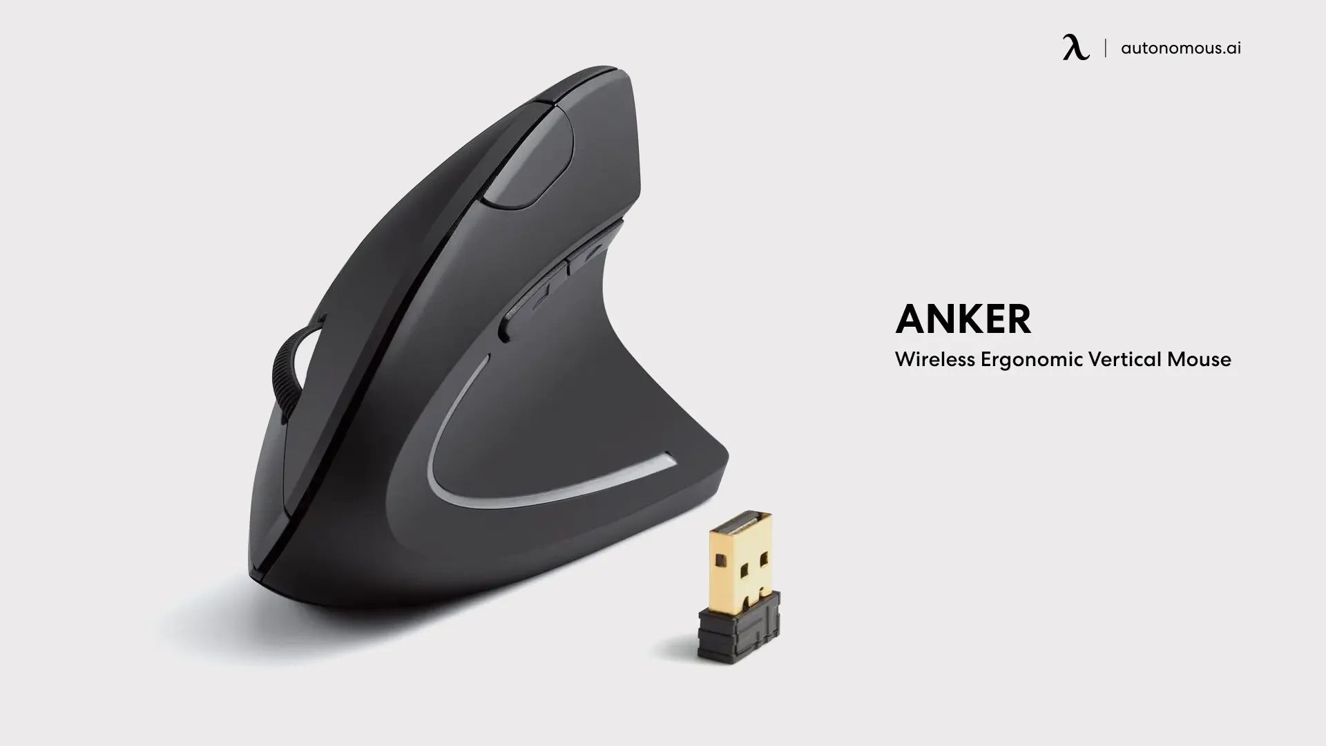 Anker's Wireless Ergonomic Vertical Mouse