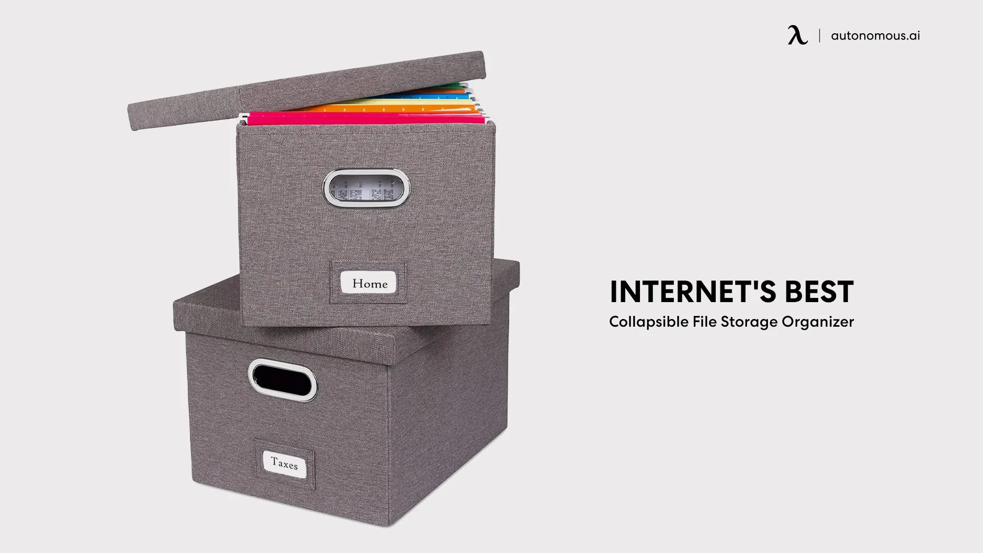 Look For a Foldable File Storage Box