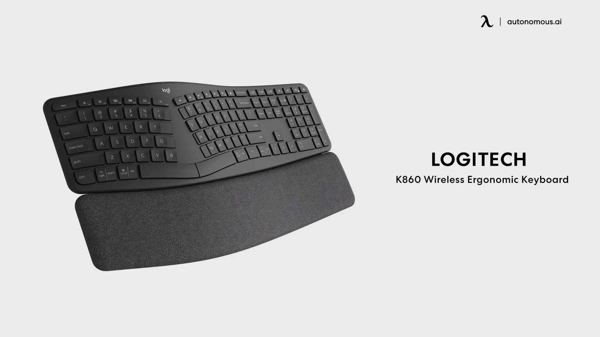 Logitech Ergo K860 ergonomic keyboard and mouse
