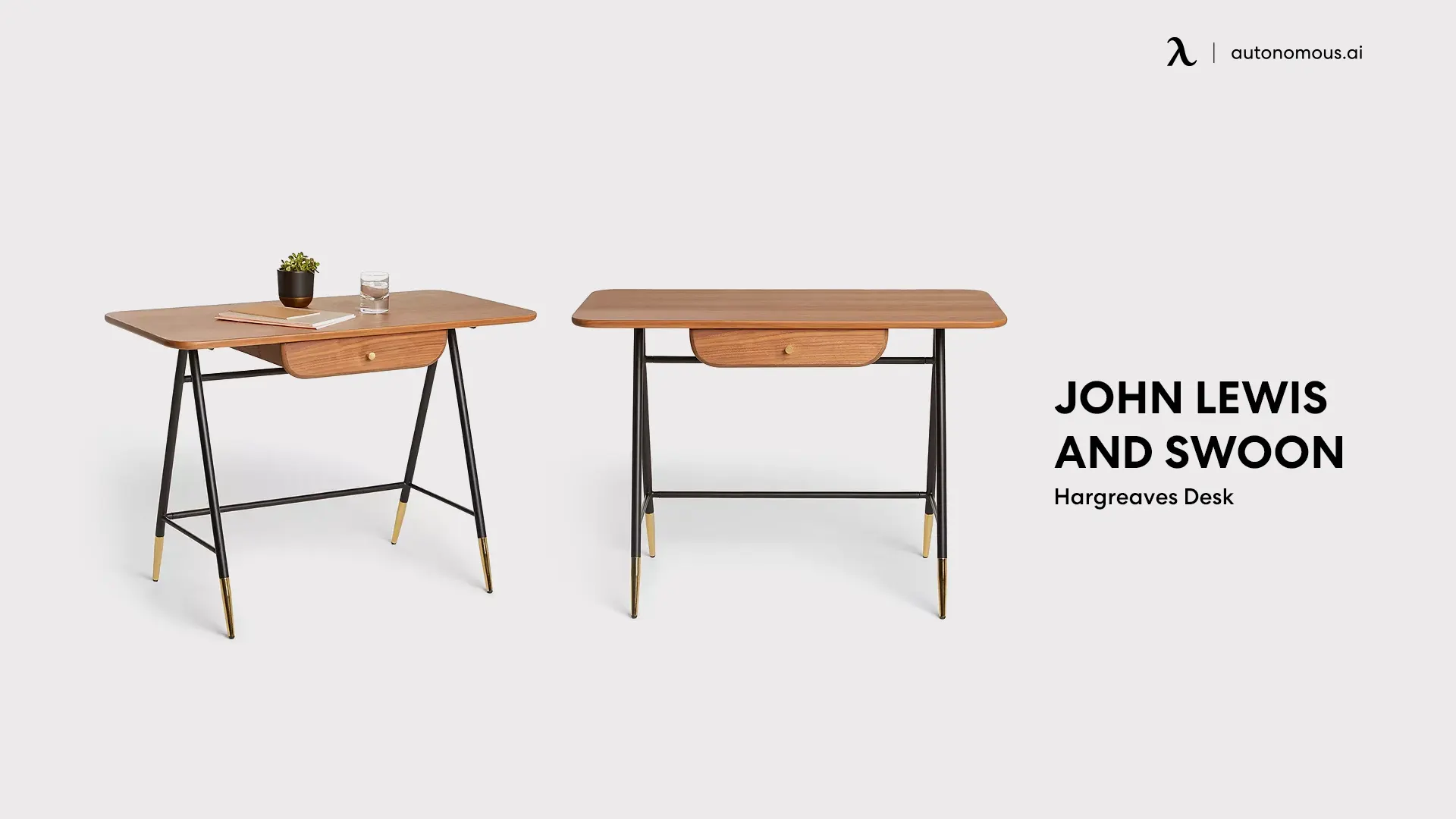John Lewis and Swoon's Hargreaves Desk