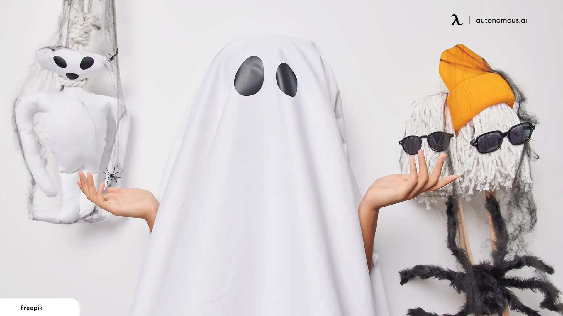 Ghostwriter Costume - Office Halloween costume ideas