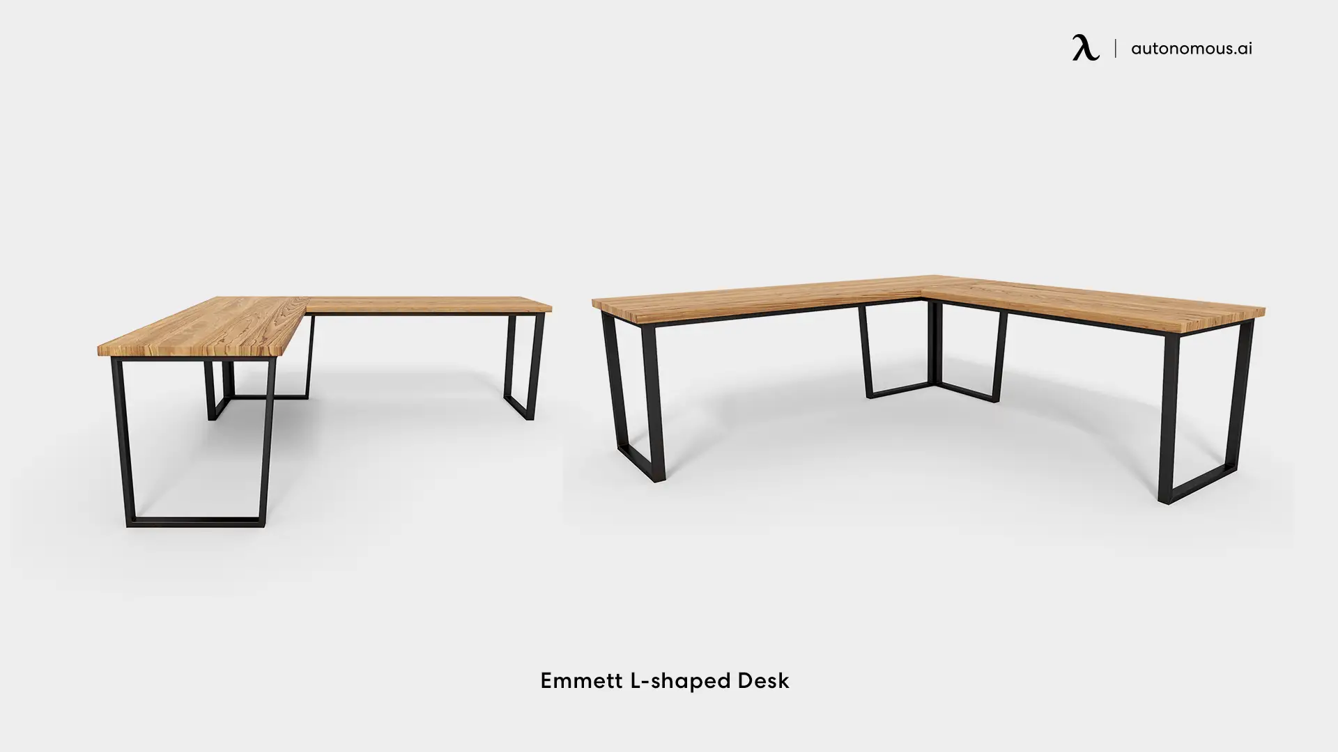 Emmett L-shaped Desk - Black Friday L-shaped desk