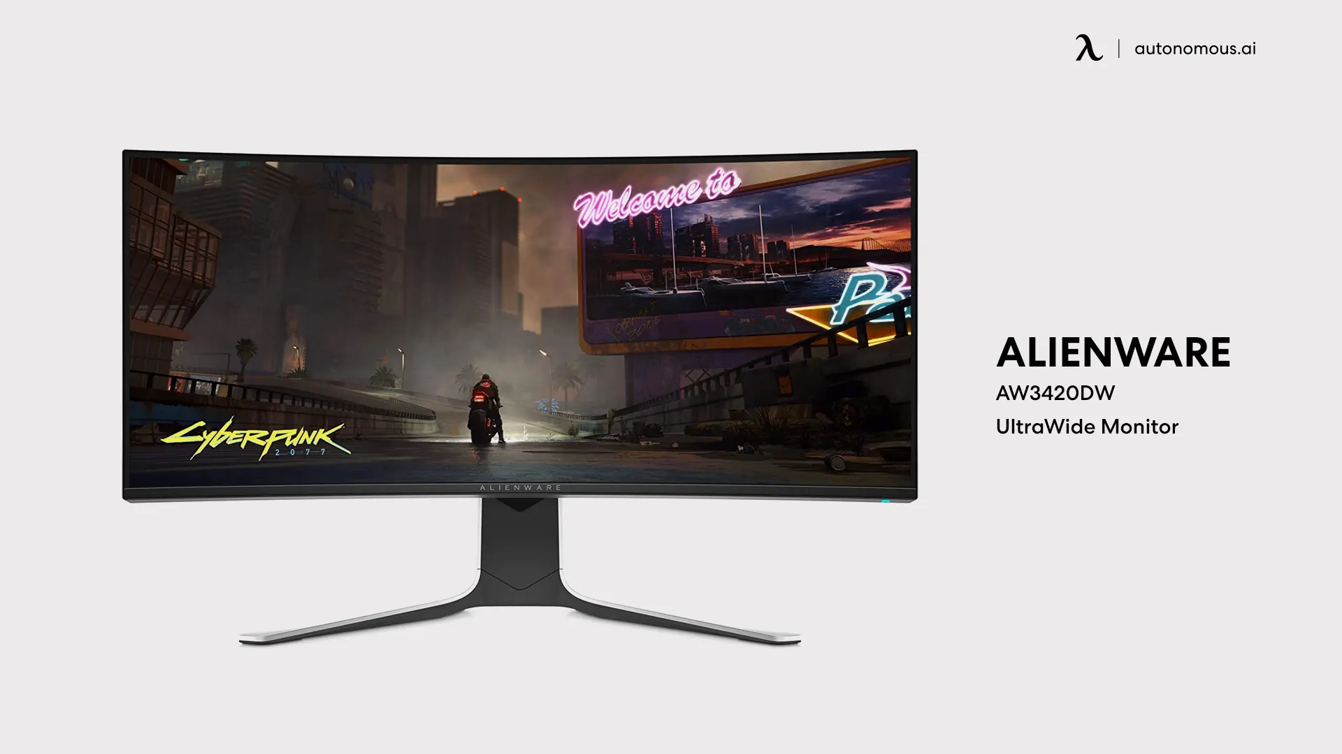 Alienware AW3420DW wide monitor