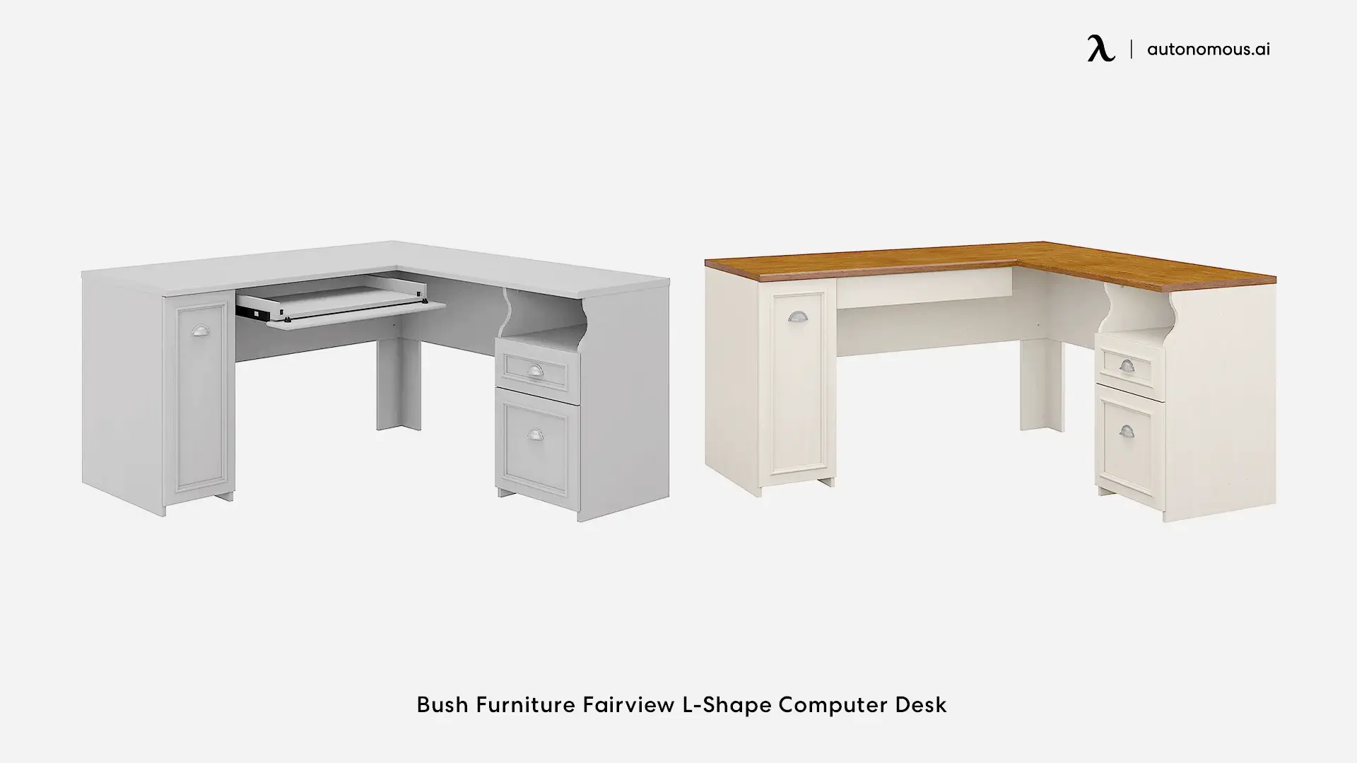 Fairview L-Shaped Desk by Bush Furniture