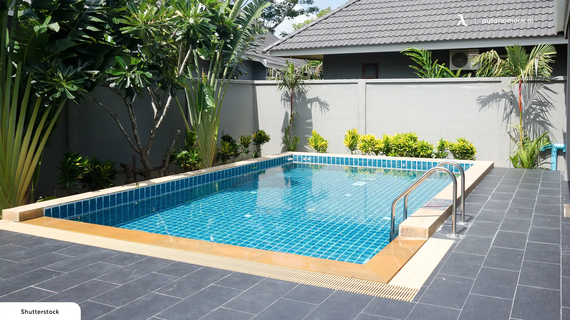 Backyard Pool - outdoor living space