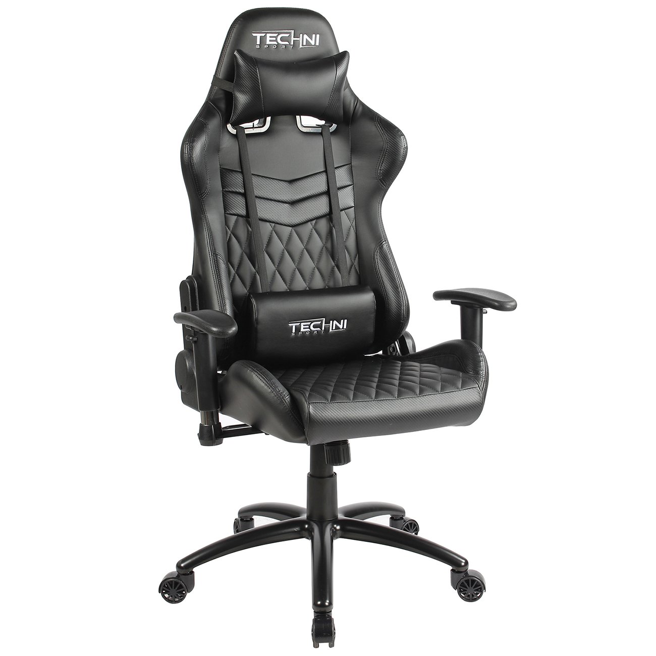 Techni Mobili High Back Gaming Chair - Black