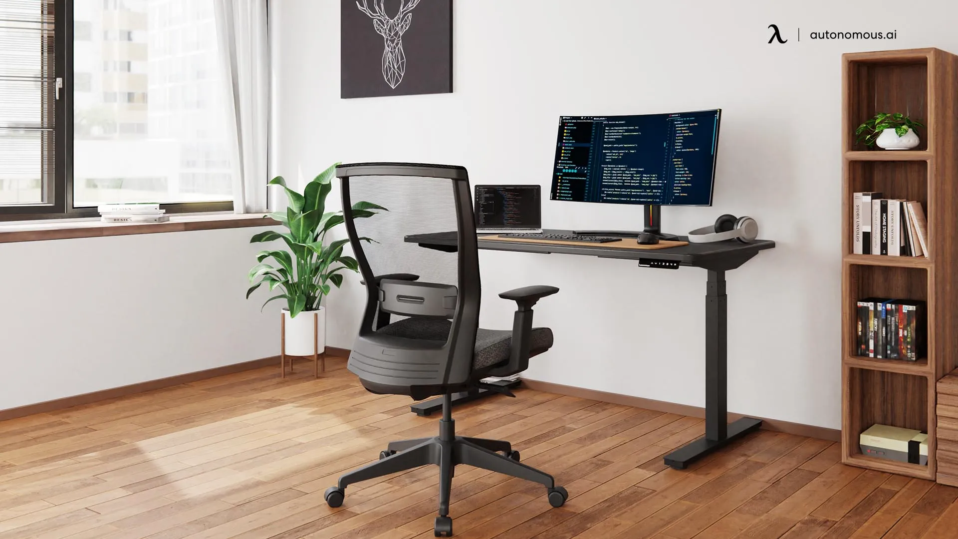 support of stylish office chair