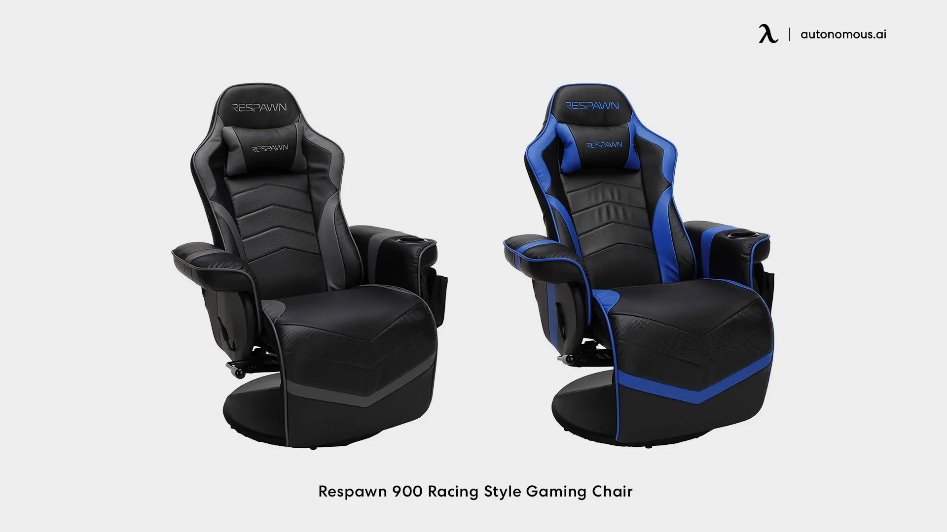 RESPAWN RSP-900 Reclining gaming chair with footrest