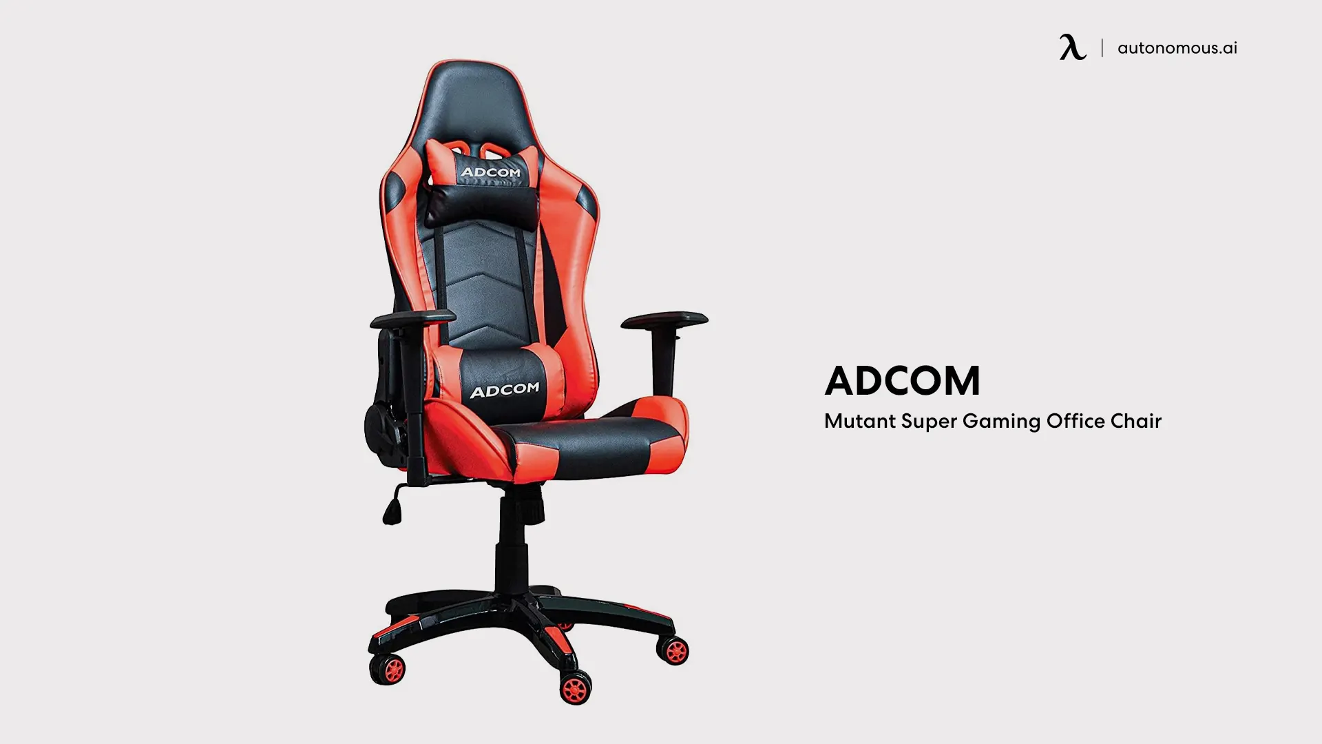 Adcom Mutant Super - red and black office chair