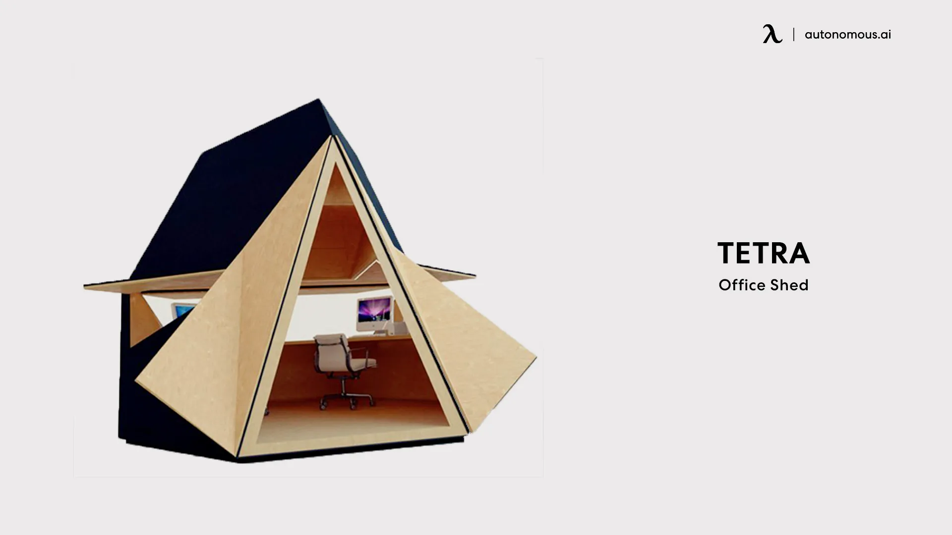A-Frame Home Office Shed