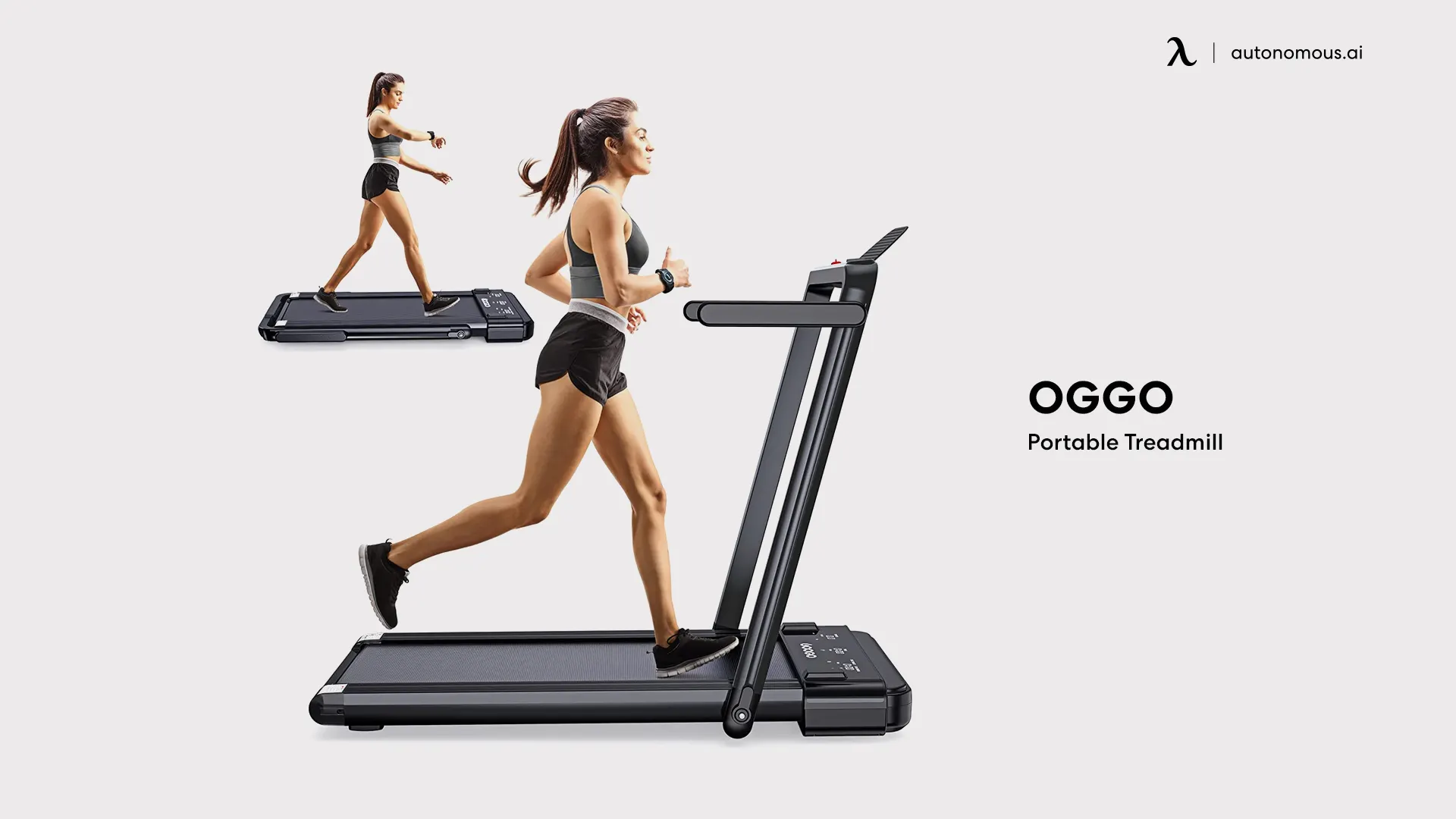 Oggo Portable Treadmill - best foldable treadmill