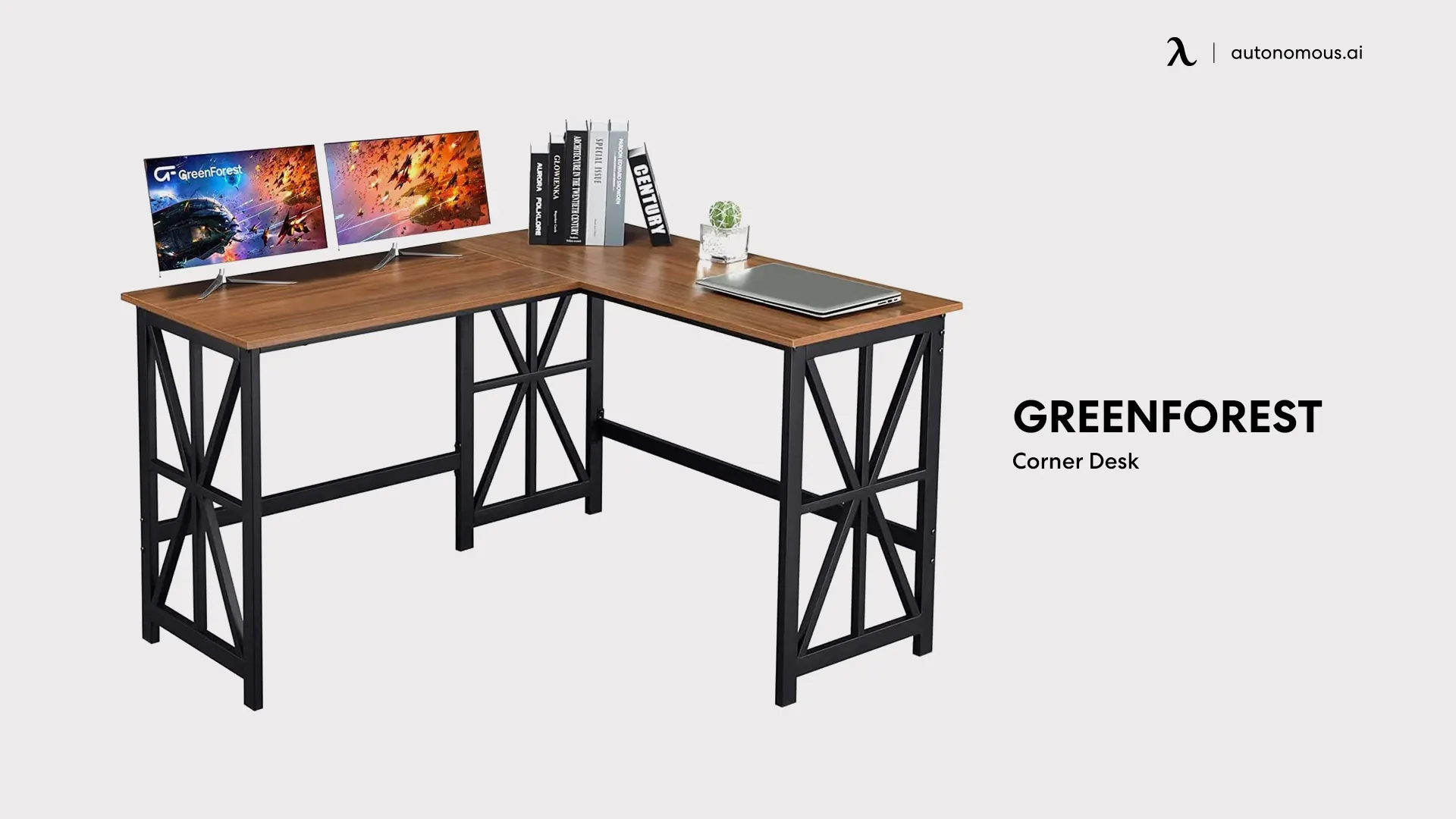 GreenForest Corner Desk