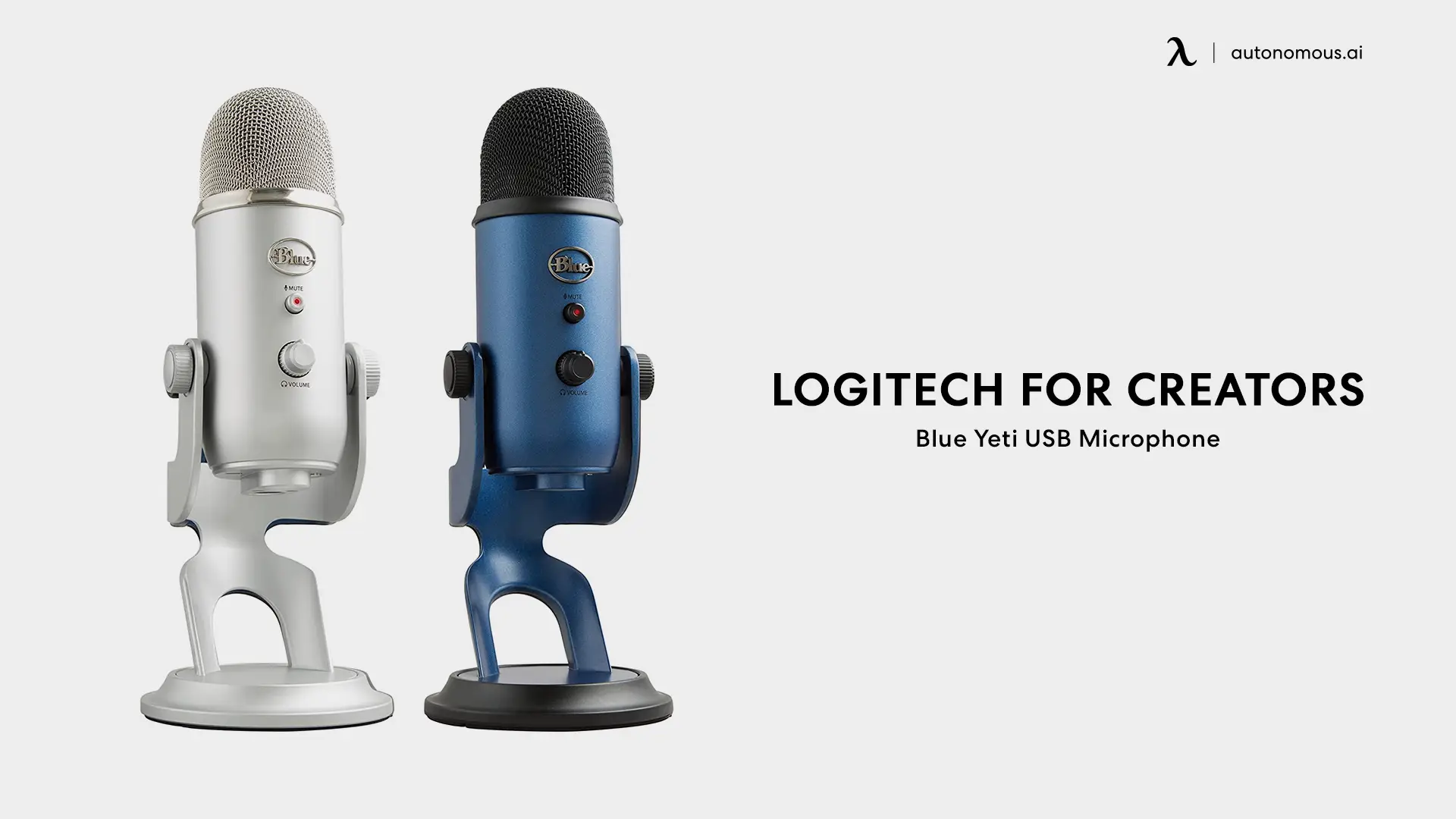 Logitech for Creators Blue Yeti USB Microphone