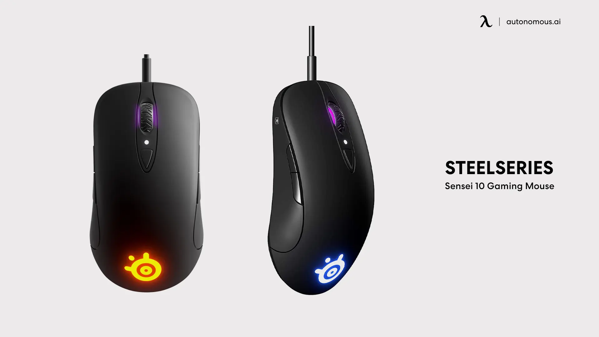 Sensei 10 by SteelSeries left handed mouse