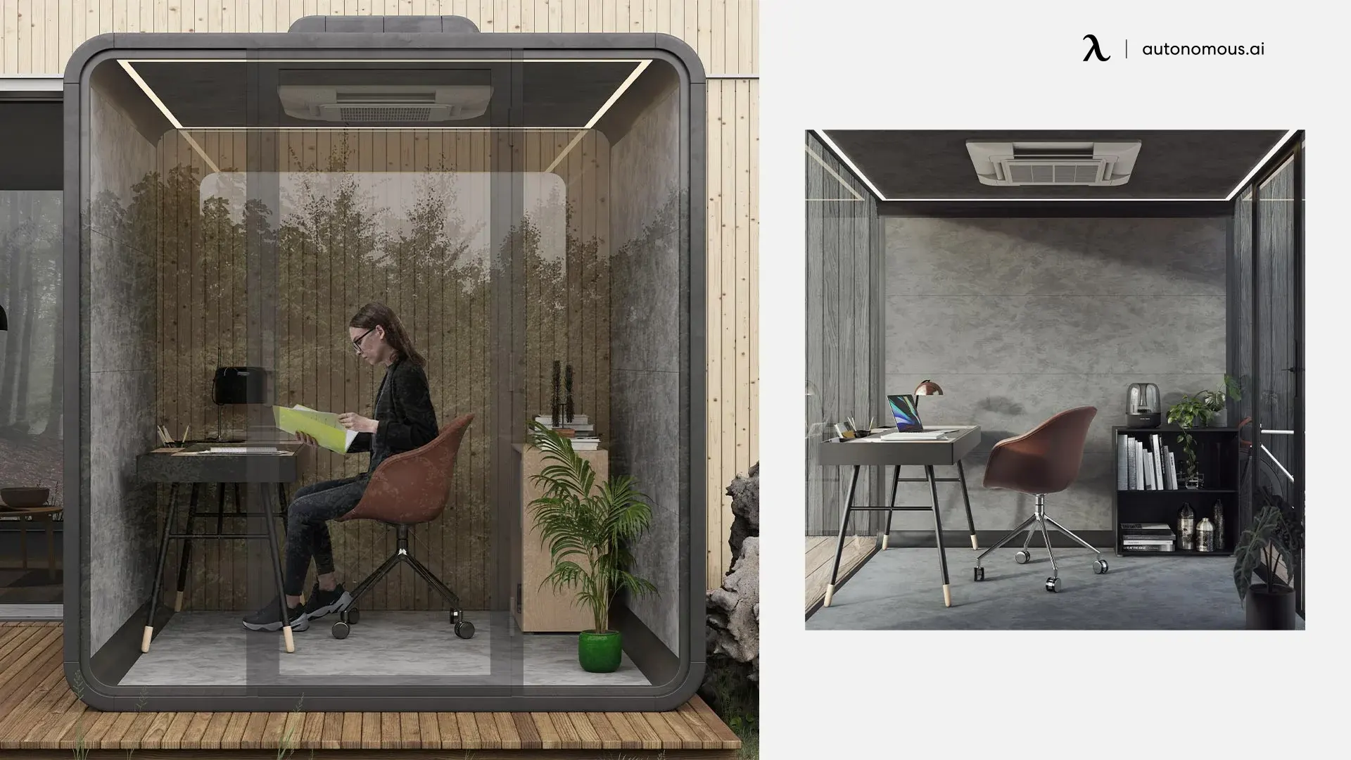 Sound-proof Cubicles